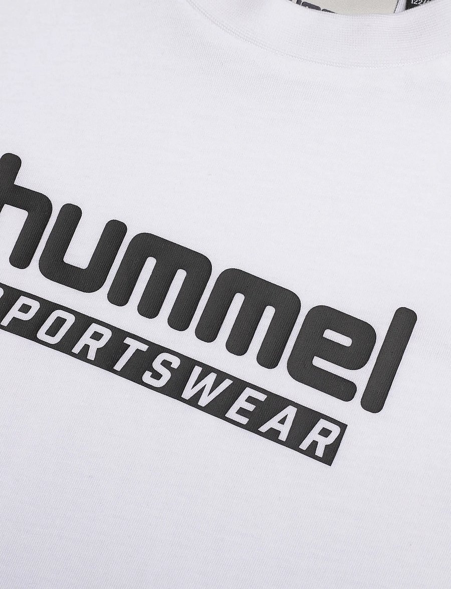 Hummel - hmlJR BASE T-SHIRT S/S - sportoberteile - white - 2