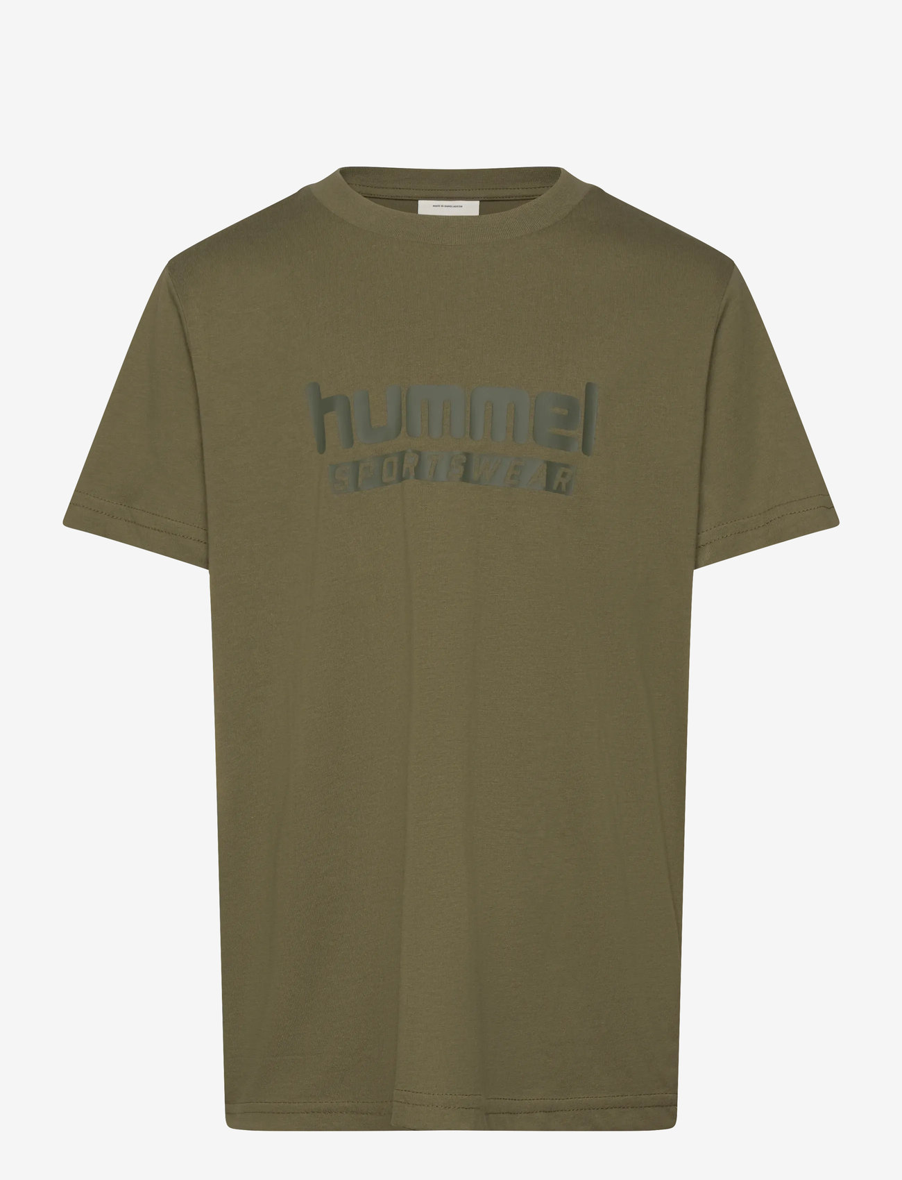 Hummel - hmlJR BASE T-SHIRT S/S - spordisärgid - winter moss - 0