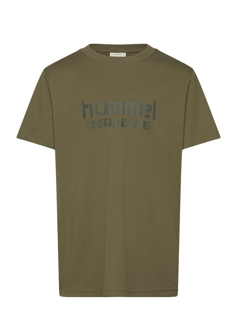 Hummel - hmlJR BASE T-SHIRT S/S - sportoberteile - winter moss - 0