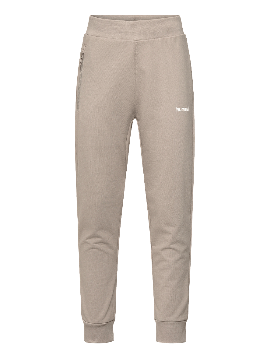 Hummel - hmlJR REGULAR ADJ WAIST PANTS - sportiska stila bikses - rock ridge - 0