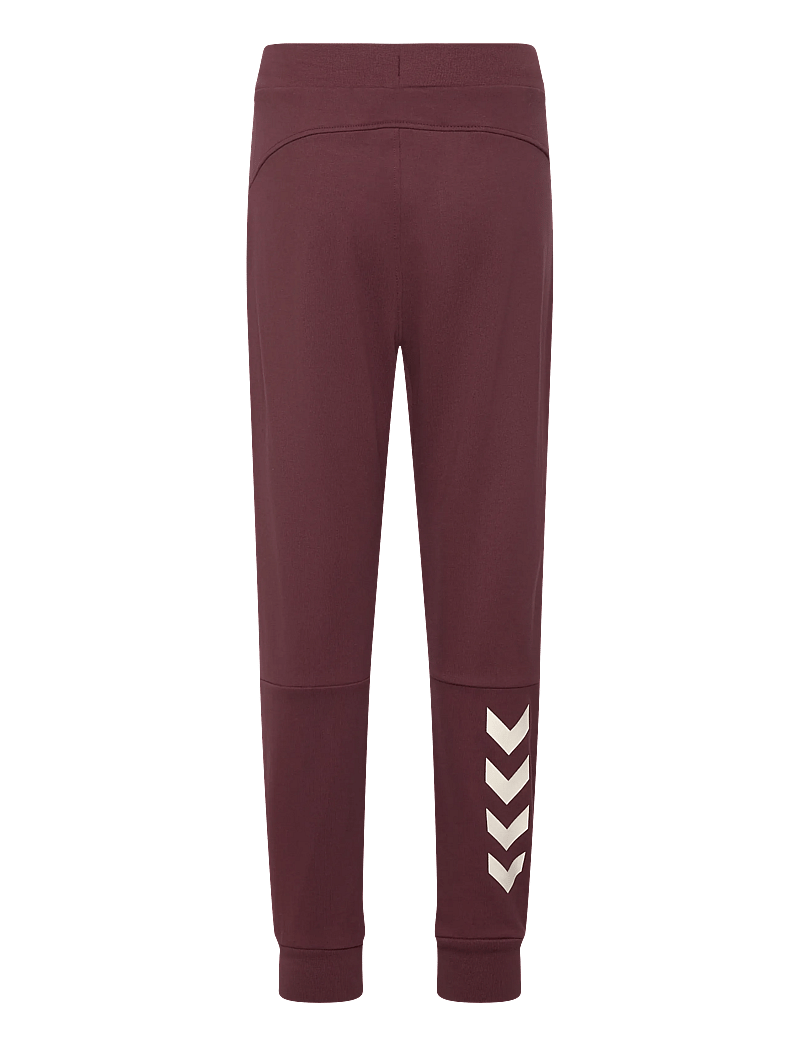 Hummel - hmlJR REGULAR ADJ WAIST PANTS - sportiska stila bikses - vineyard wine - 1