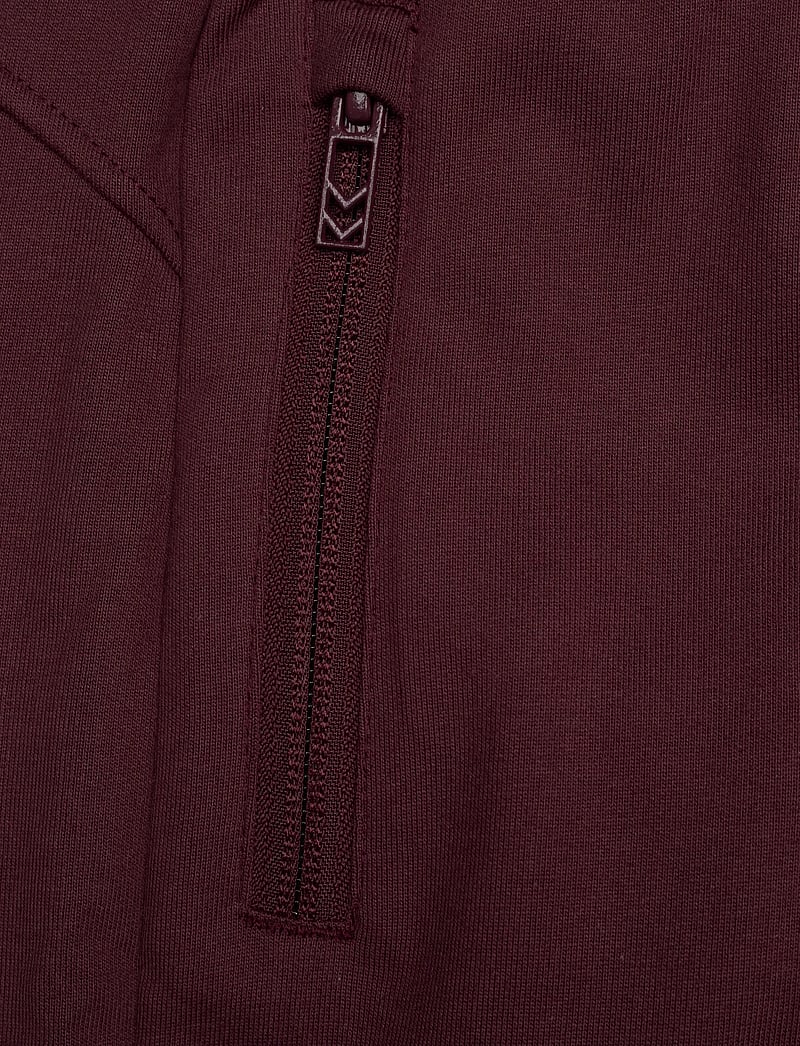 Hummel - hmlJR REGULAR ADJ WAIST PANTS - sportiska stila bikses - vineyard wine - 2