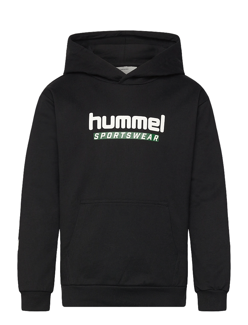 Hummel - hmlJR LOGO HOODIE - hupparit - black - 0