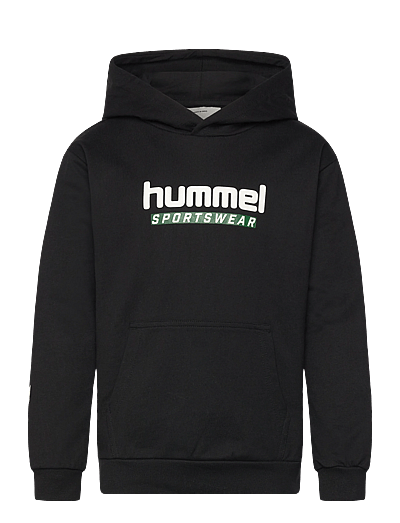 Hummel hmlJR LOGO HOODIE - Sweatshirts - BLACK / black
