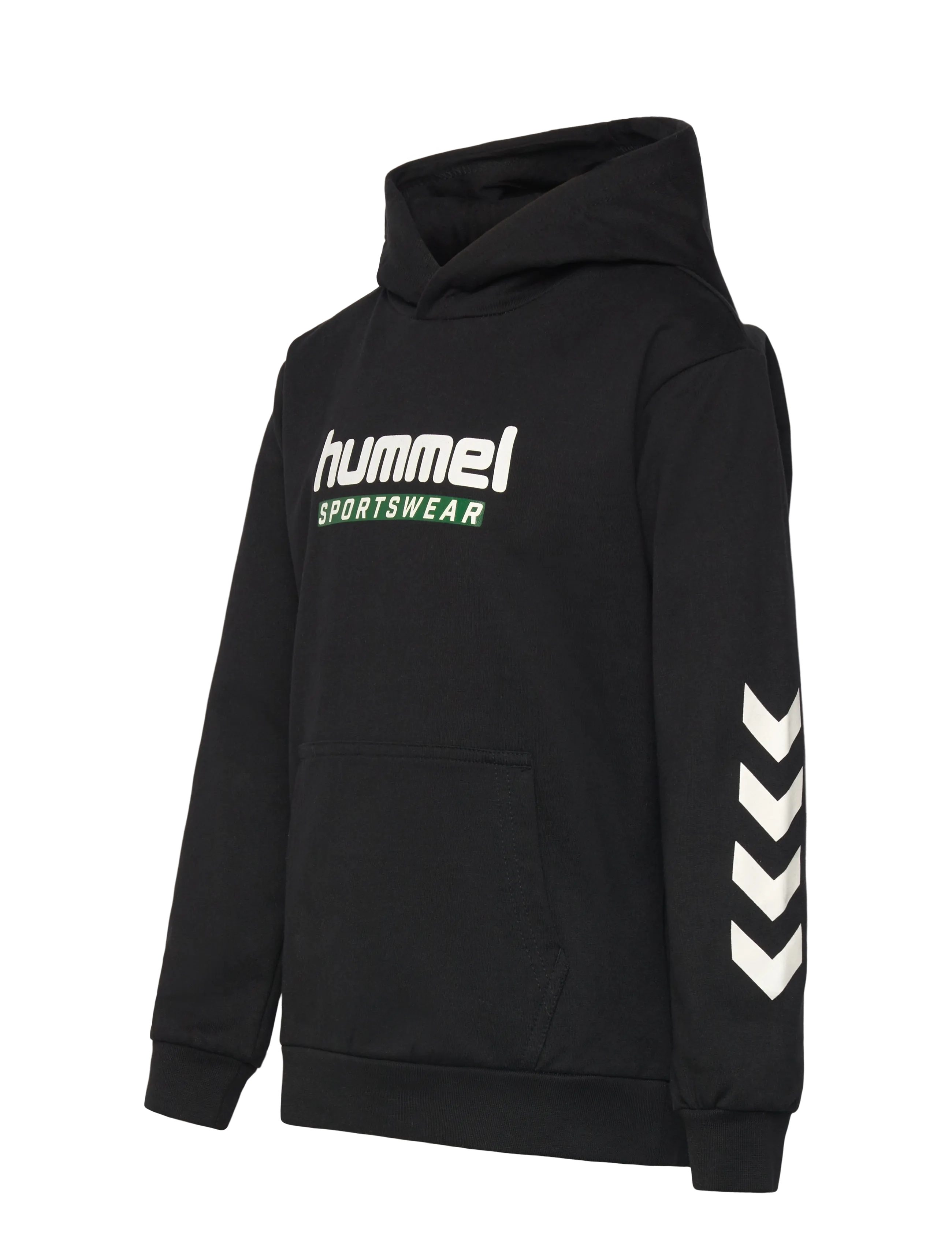 Hummel - hmlJR LOGO HOODIE - kapuutsiga dressipluusid - black - 2