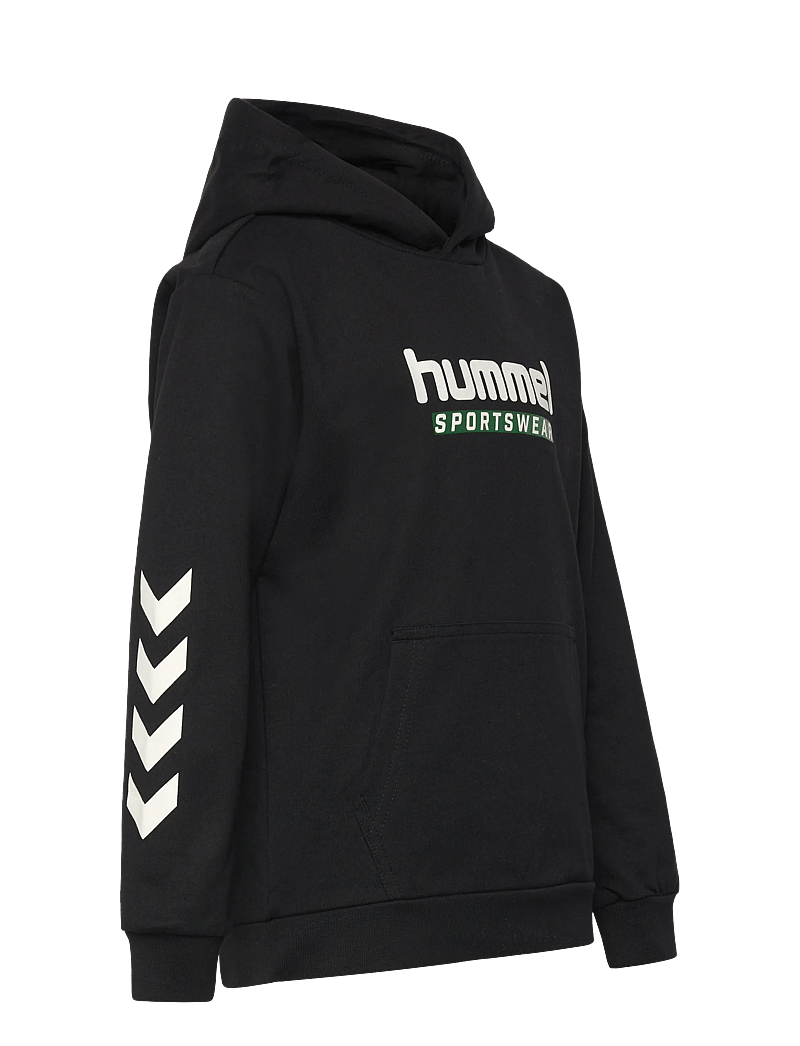 Hummel - hmlJR LOGO HOODIE - hupparit - black - 3