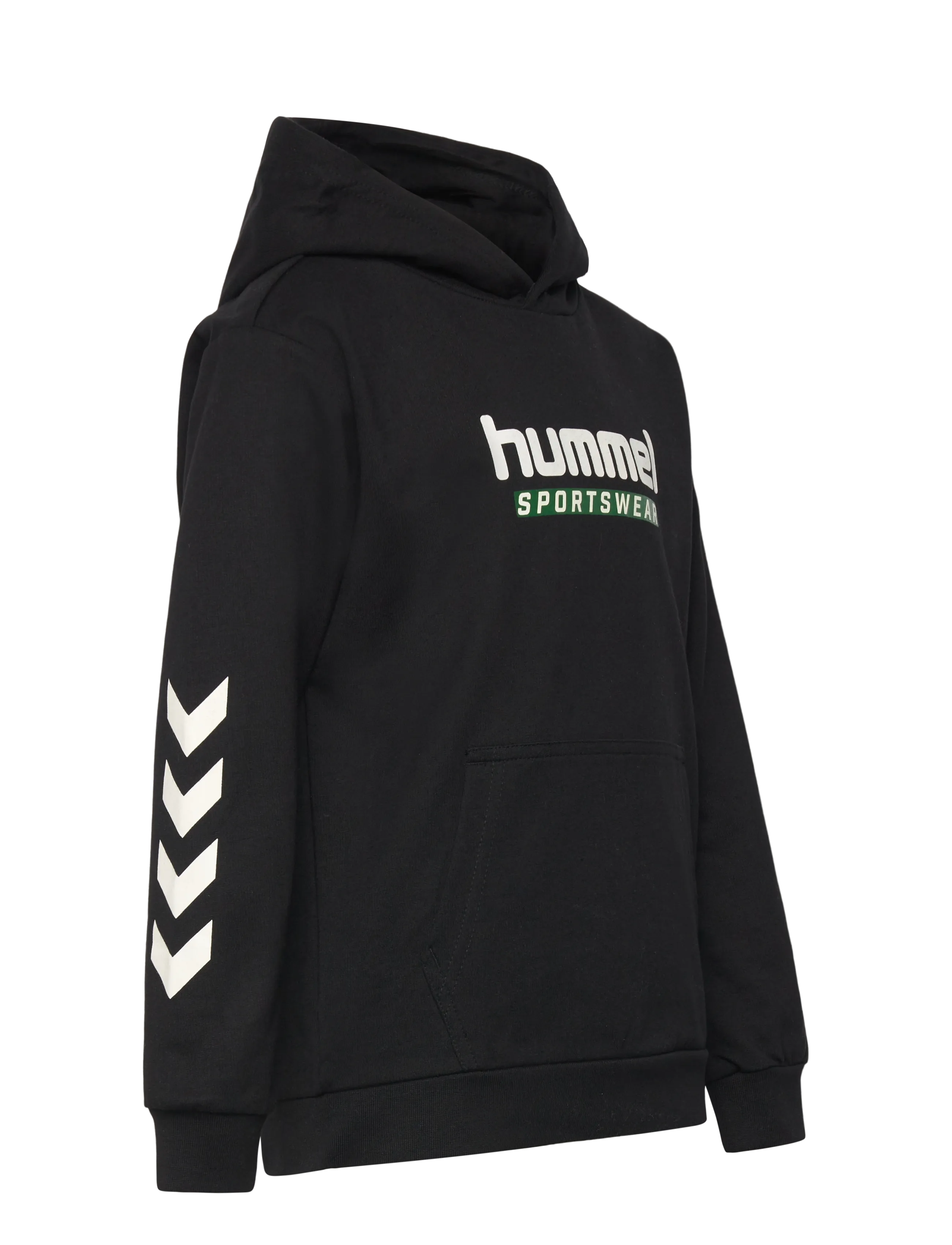 Hummel - hmlJR LOGO HOODIE - kapuutsiga dressipluusid - black - 3