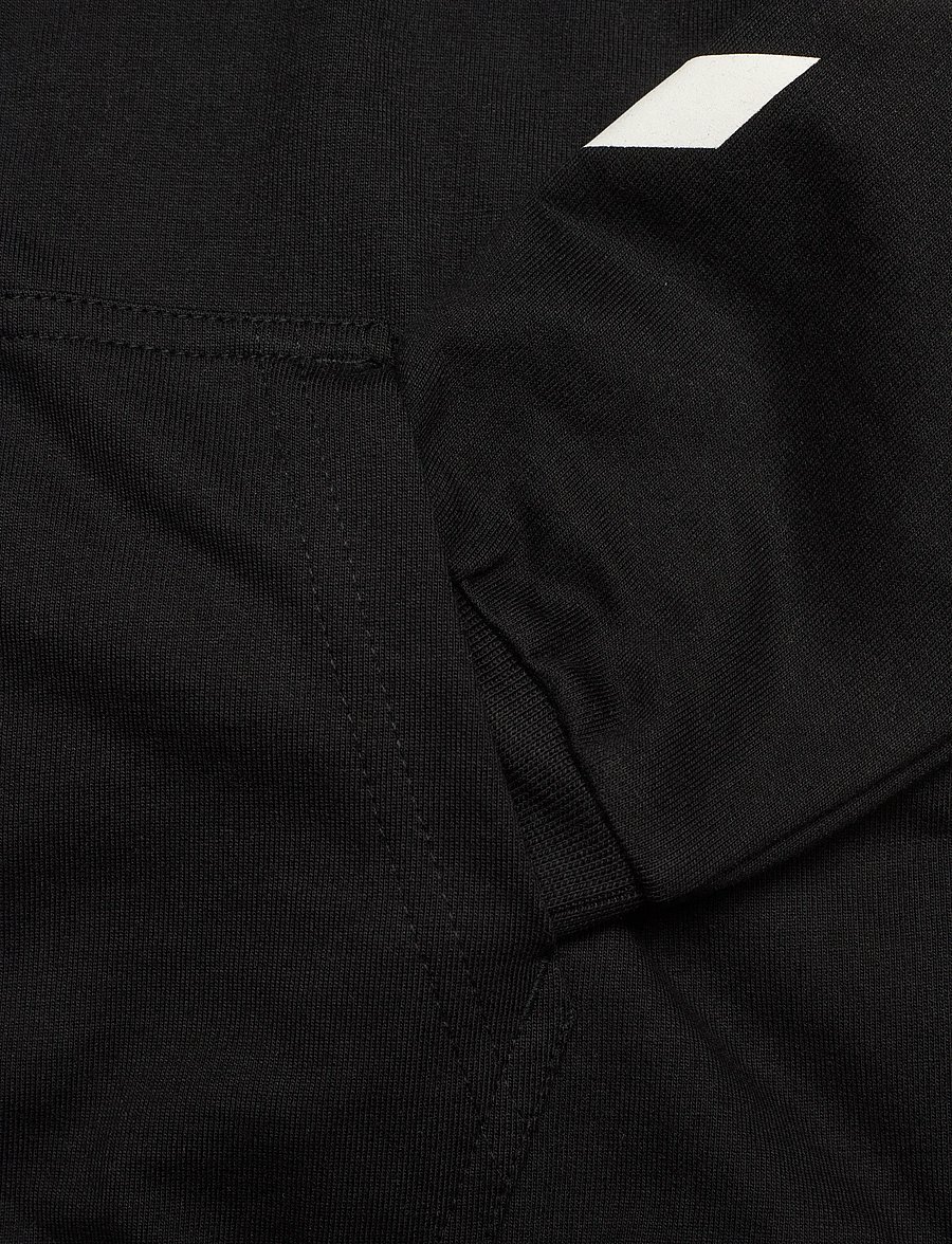 Hummel - hmlJR LOGO HOODIE - kapuutsiga dressipluusid - black - 5