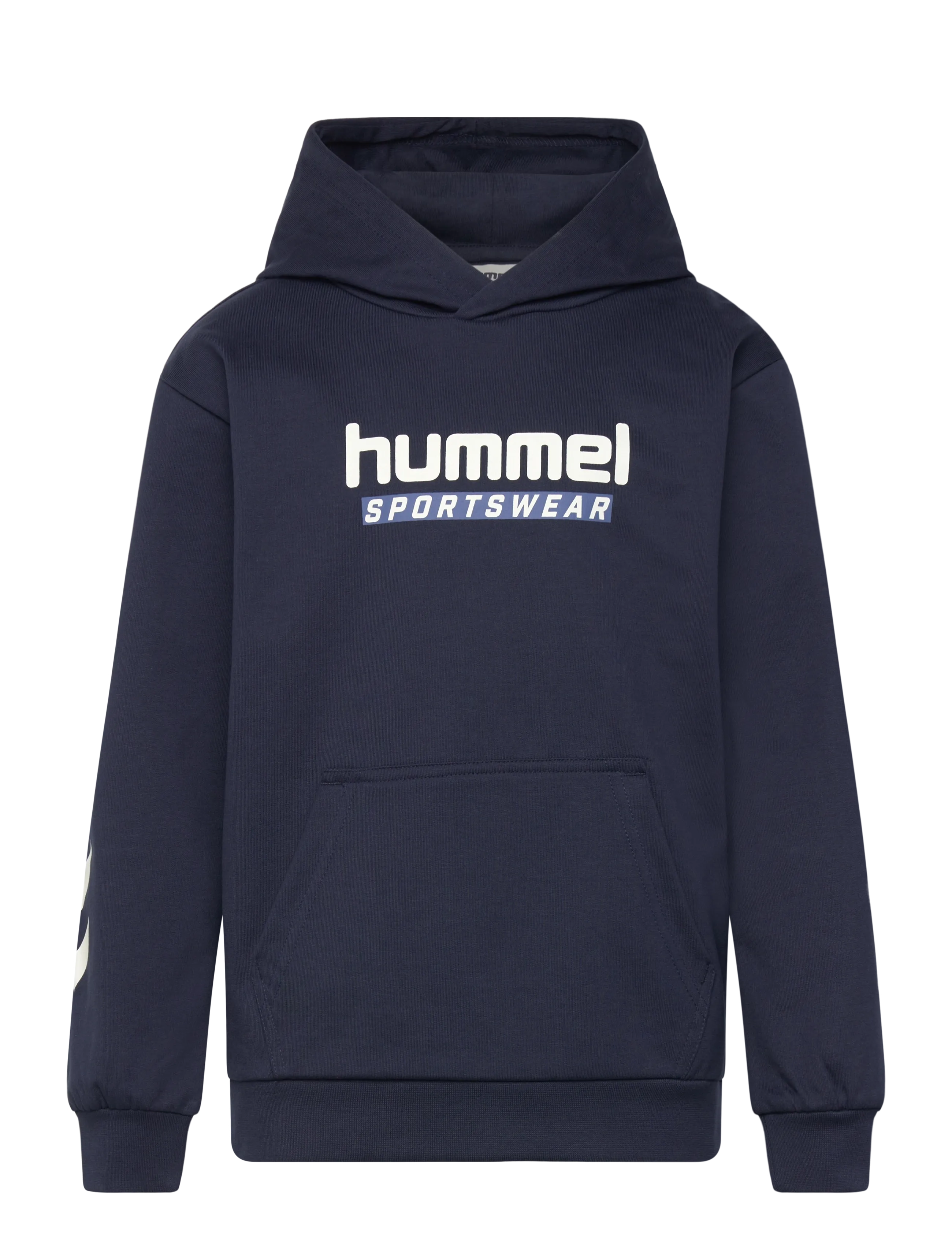 HUMMEL Hmljr Logo Hoodie Navy - 122/128 - Kinder