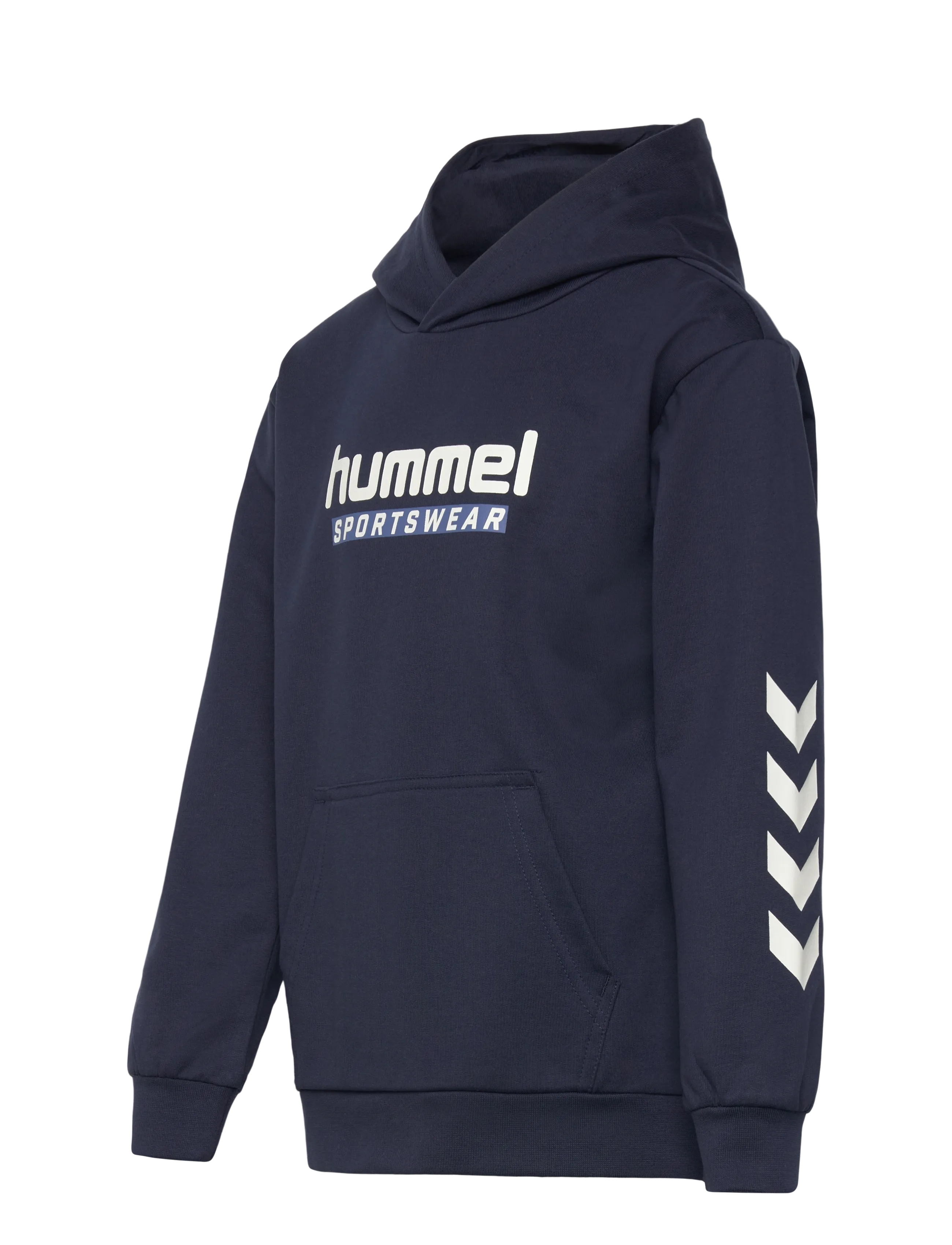 Hummel - hmlJR LOGO HOODIE - hoodies - dress blues - 2
