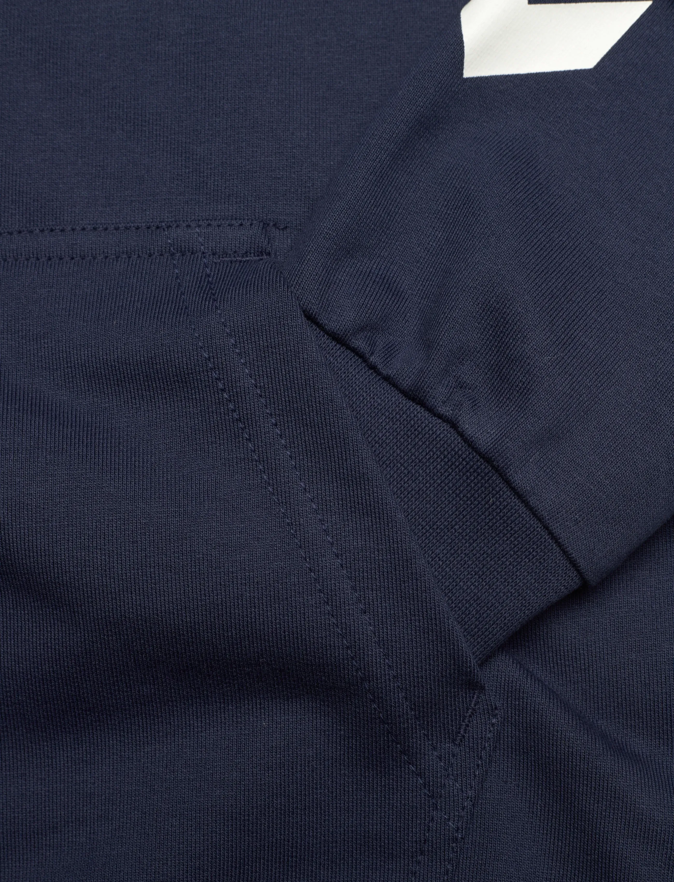 Hummel - hmlJR LOGO HOODIE - hoodies - dress blues - 5