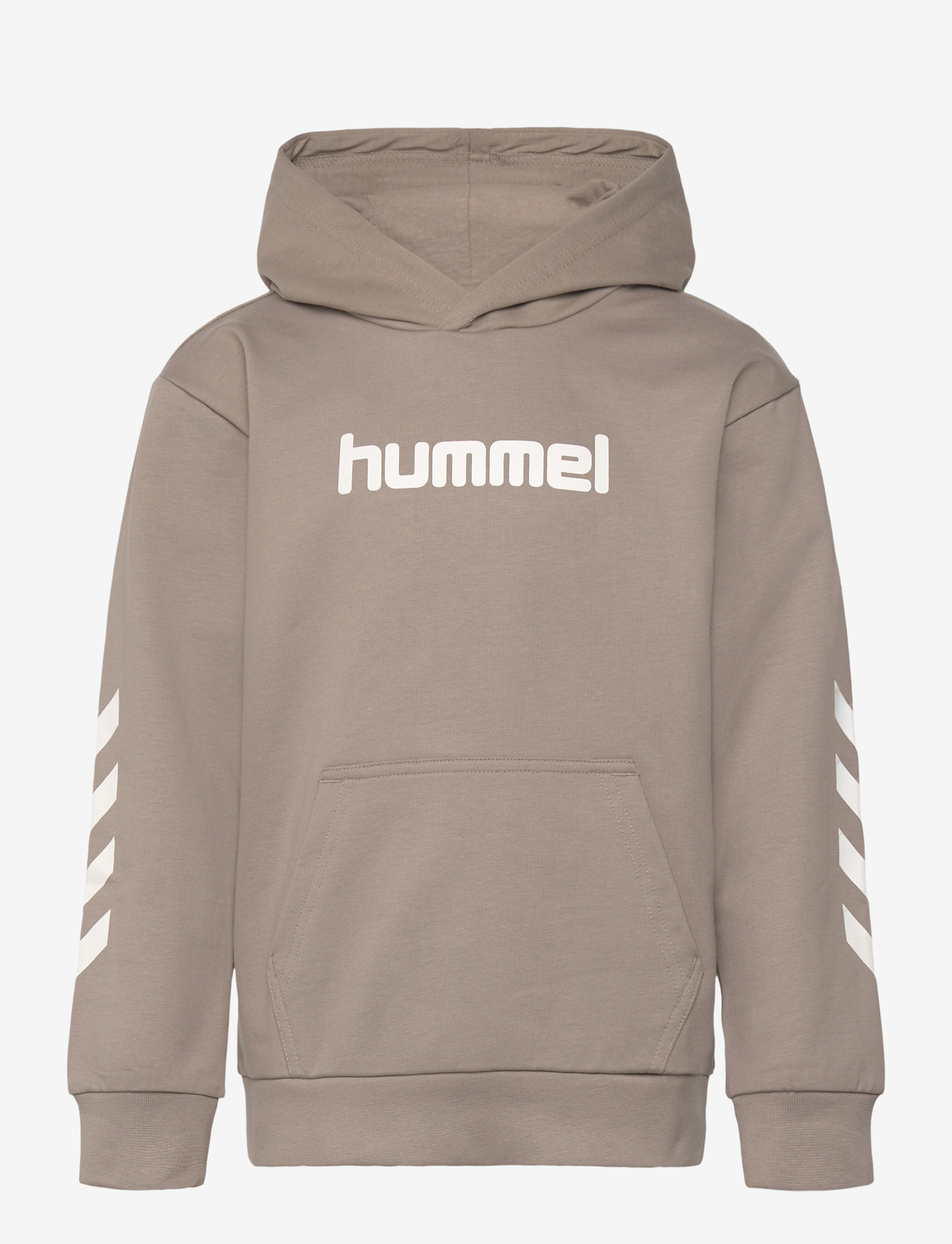 Hummel - hmlJR LOGO HOODIE - hoodies - rock ridge - 0