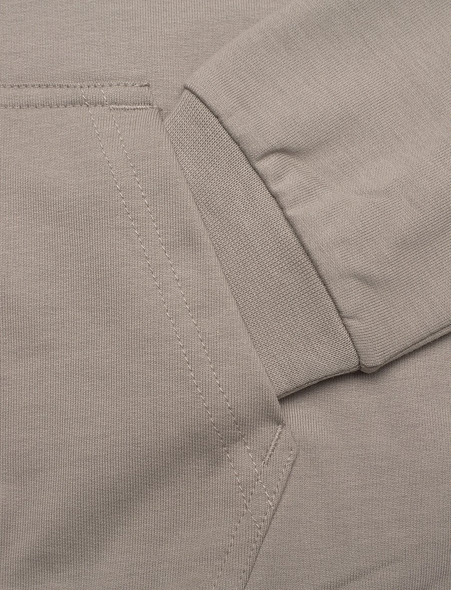 Hummel - hmlJR LOGO HOODIE - hættetrøjer - rock ridge - 3