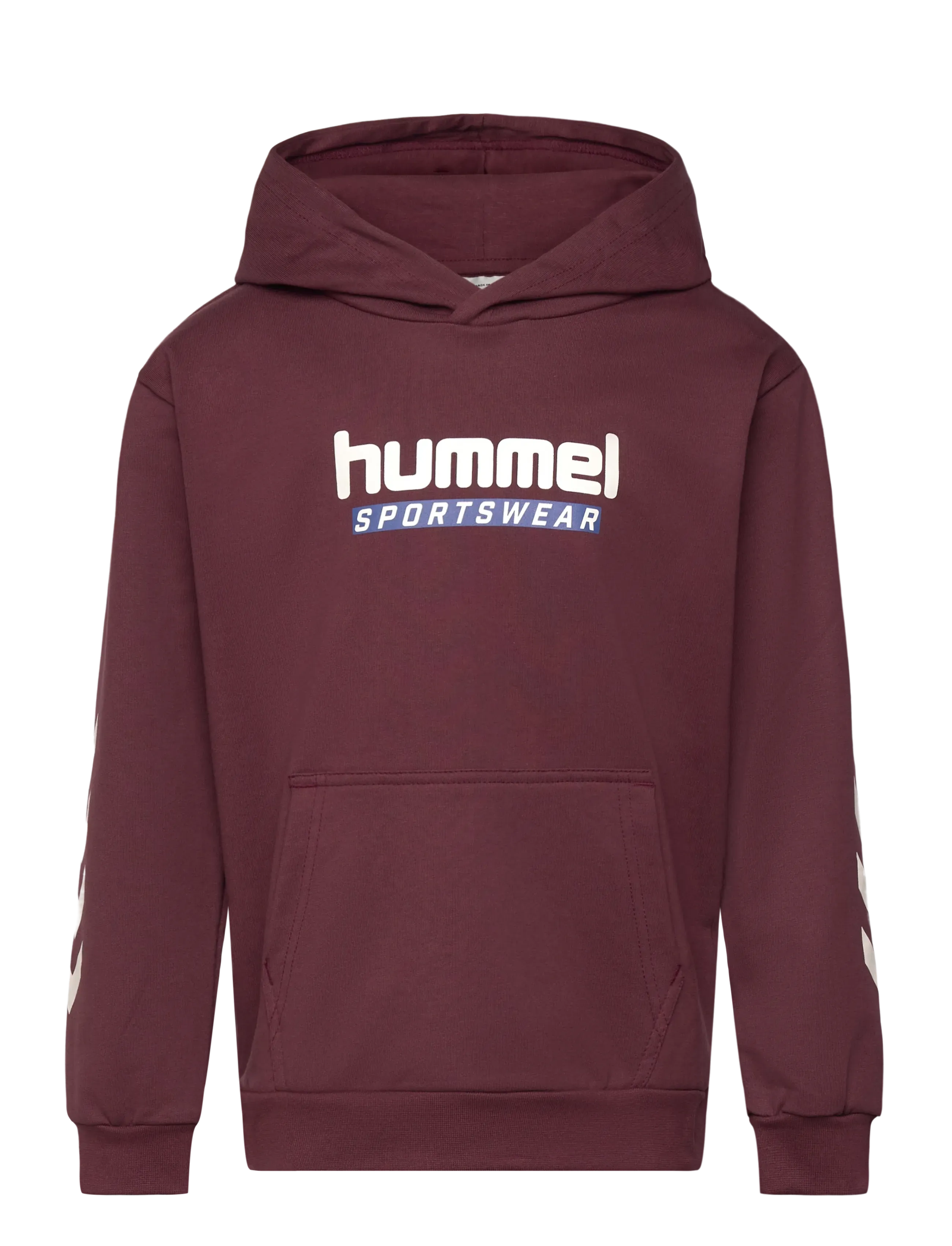 hmlJR LOGO HOODIE - VINEYARD WINE