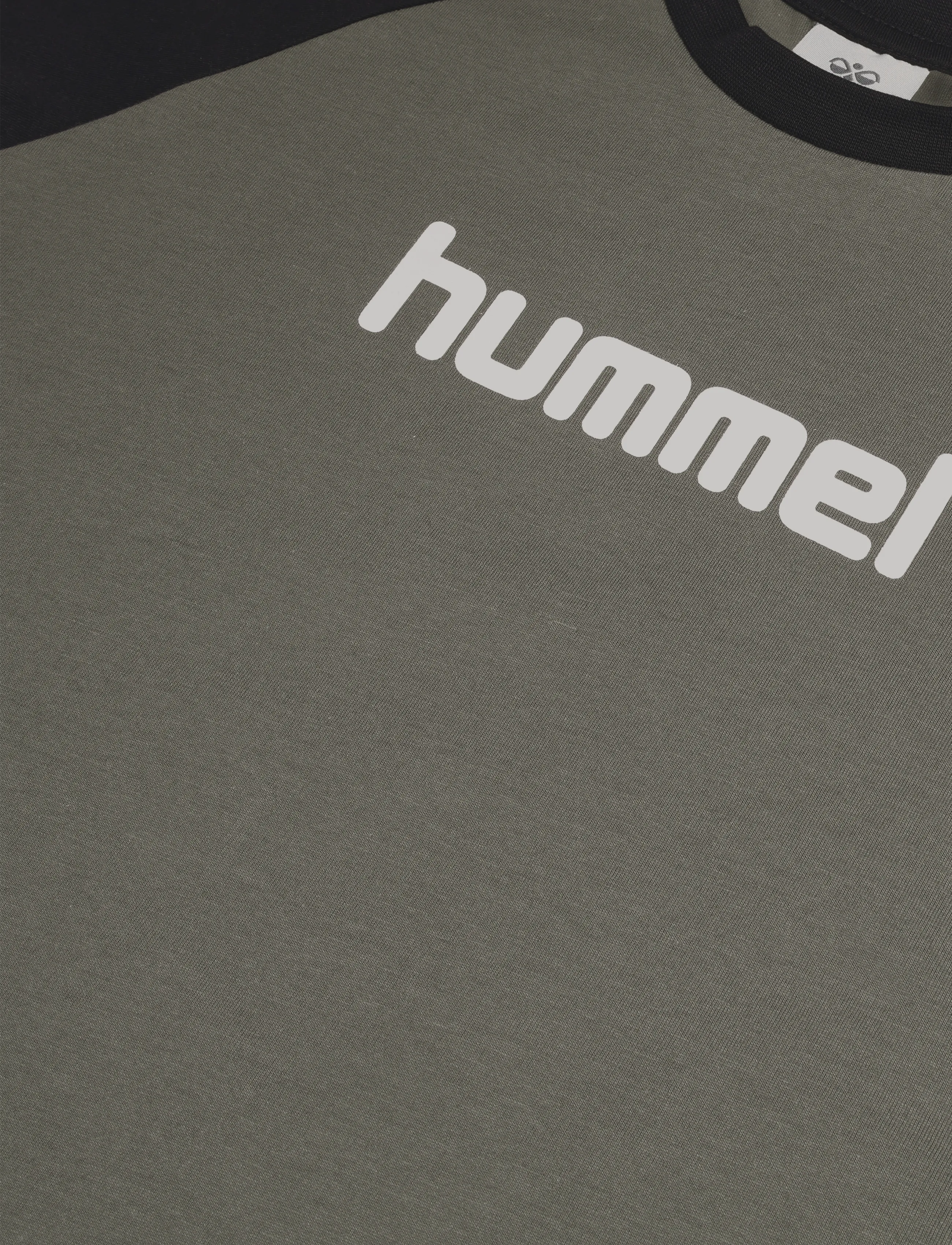 Hummel - hmlJR LOGO T-SHIRT S/S - sportoberteile - castor gray - 2