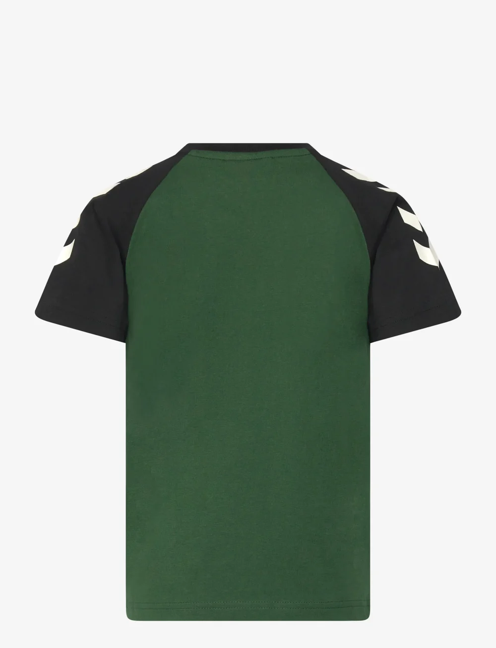 Hummel - hmlJR LOGO T-SHIRT S/S - kortärmade t-shirts - dark green - 1