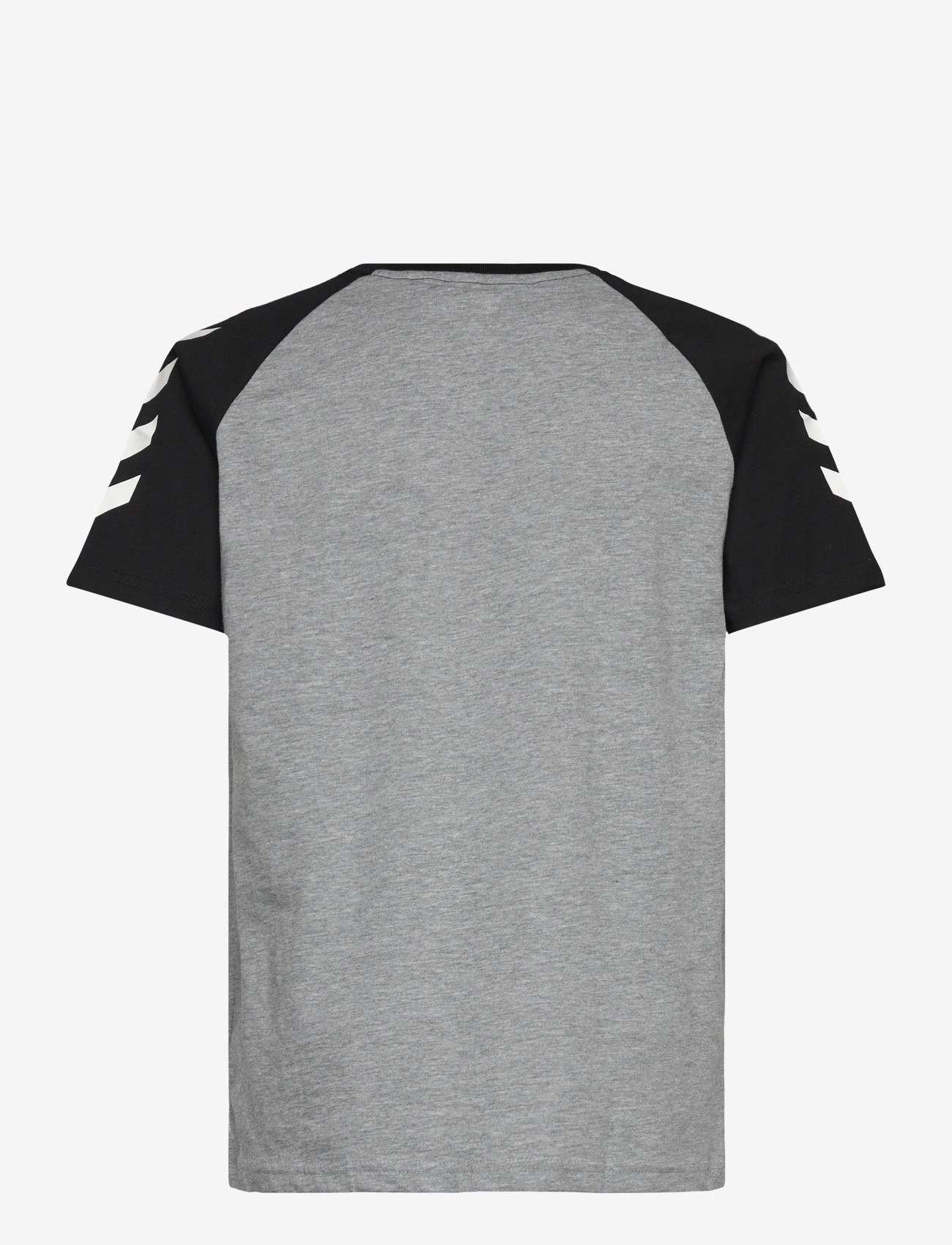 Hummel - hmlJR LOGO T-SHIRT S/S - spordisärgid - grey melange - 1