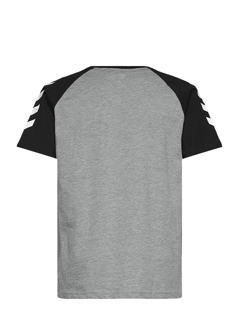 Hummel - hmlJR LOGO T-SHIRT S/S - spordisärgid - grey melange - 1