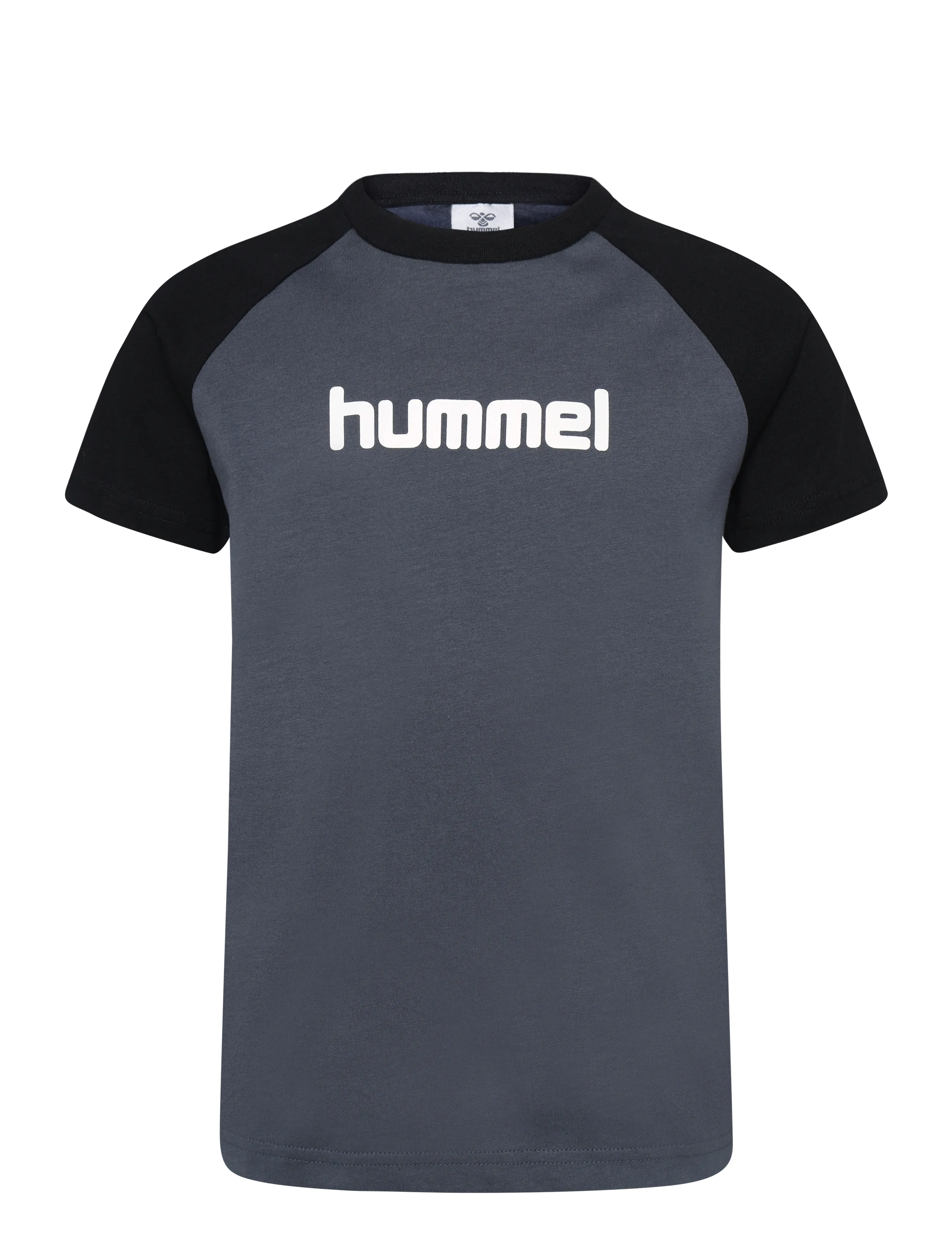 Hummel hmlJR LOGO T-SHIRT S/S - Oberteile - OMBRE BLUE / blue
