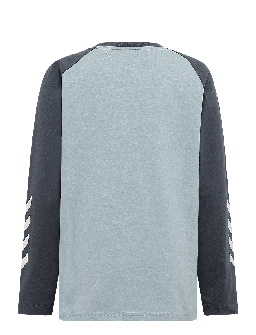 Hummel - hmlJR LOGO T-SHIRT L/S - langärmelig - dusty blue - 1