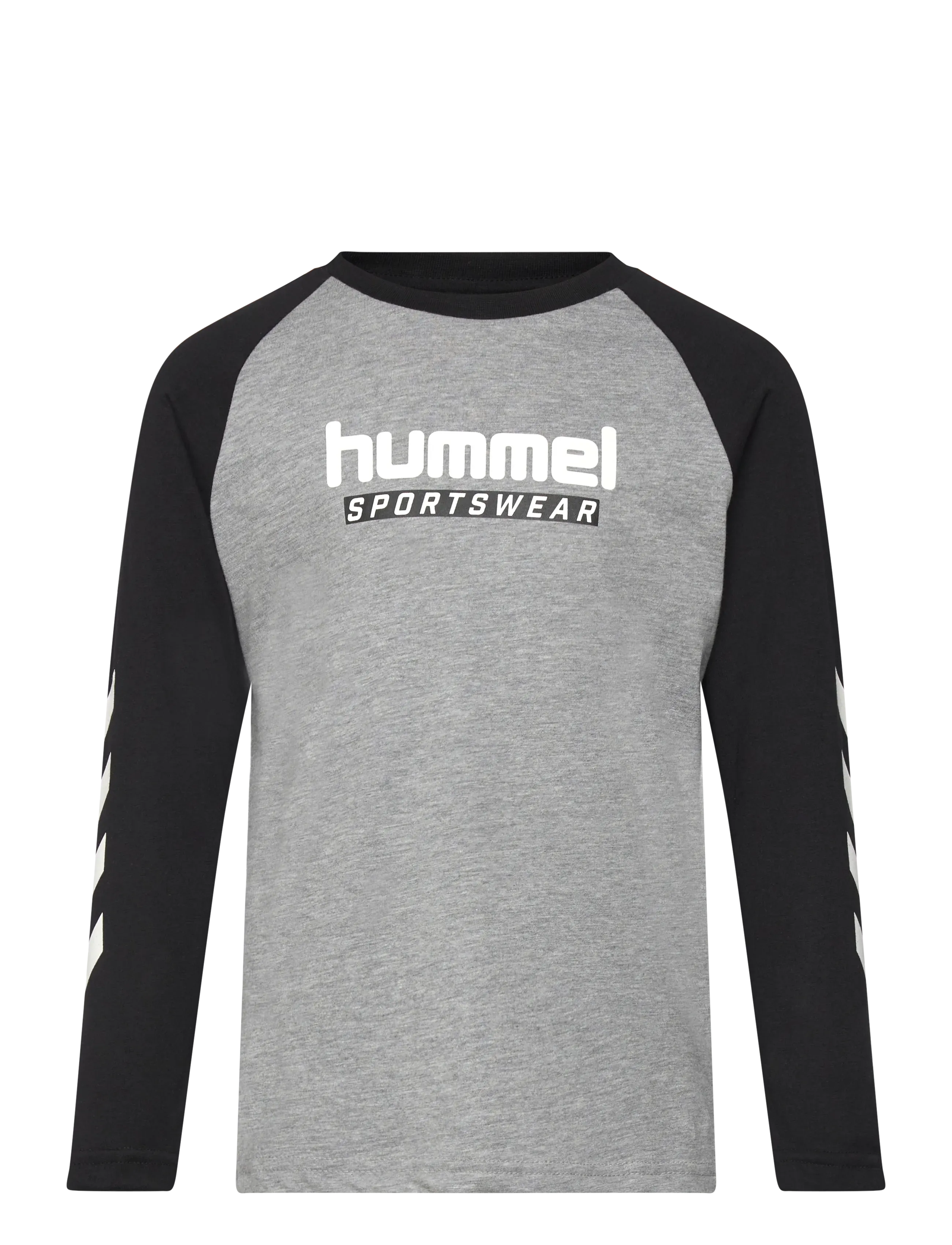Hummel hmlJR LOGO T-SHIRT L/S - 4 for 3 - GREY MELANGE / grey