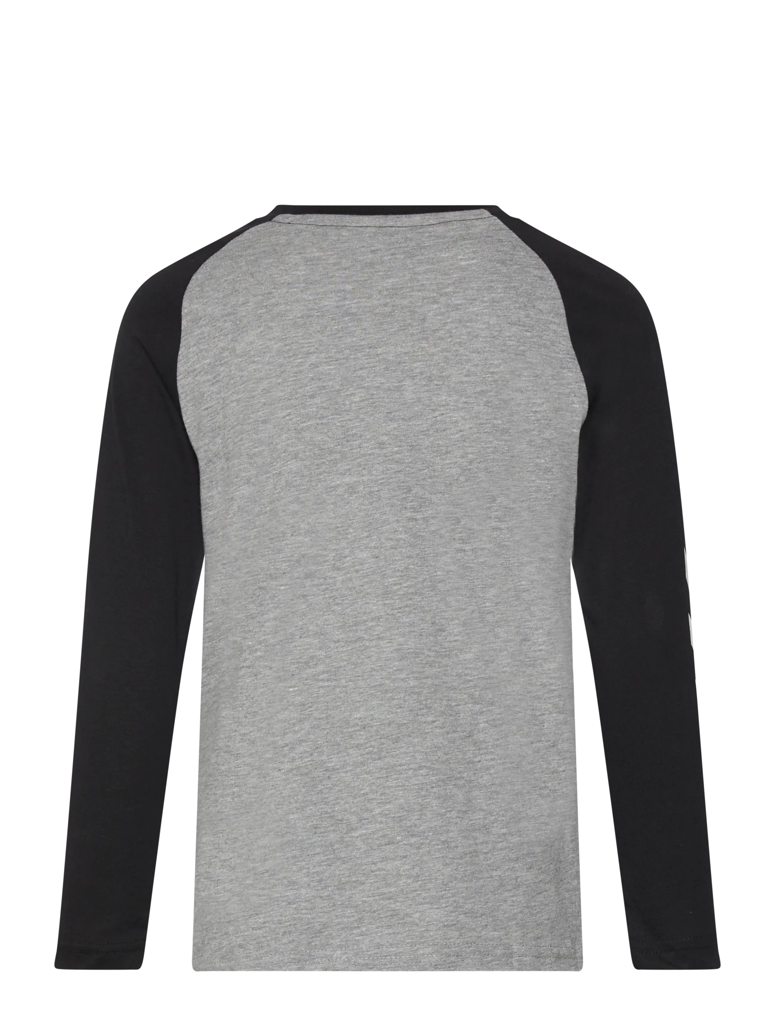 Hummel - hmlJR LOGO T-SHIRT L/S - grey melange - 1