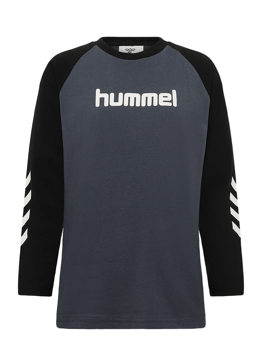Hummel - hmlJR LOGO T-SHIRT L/S - langärmelig - ombre blue - 0
