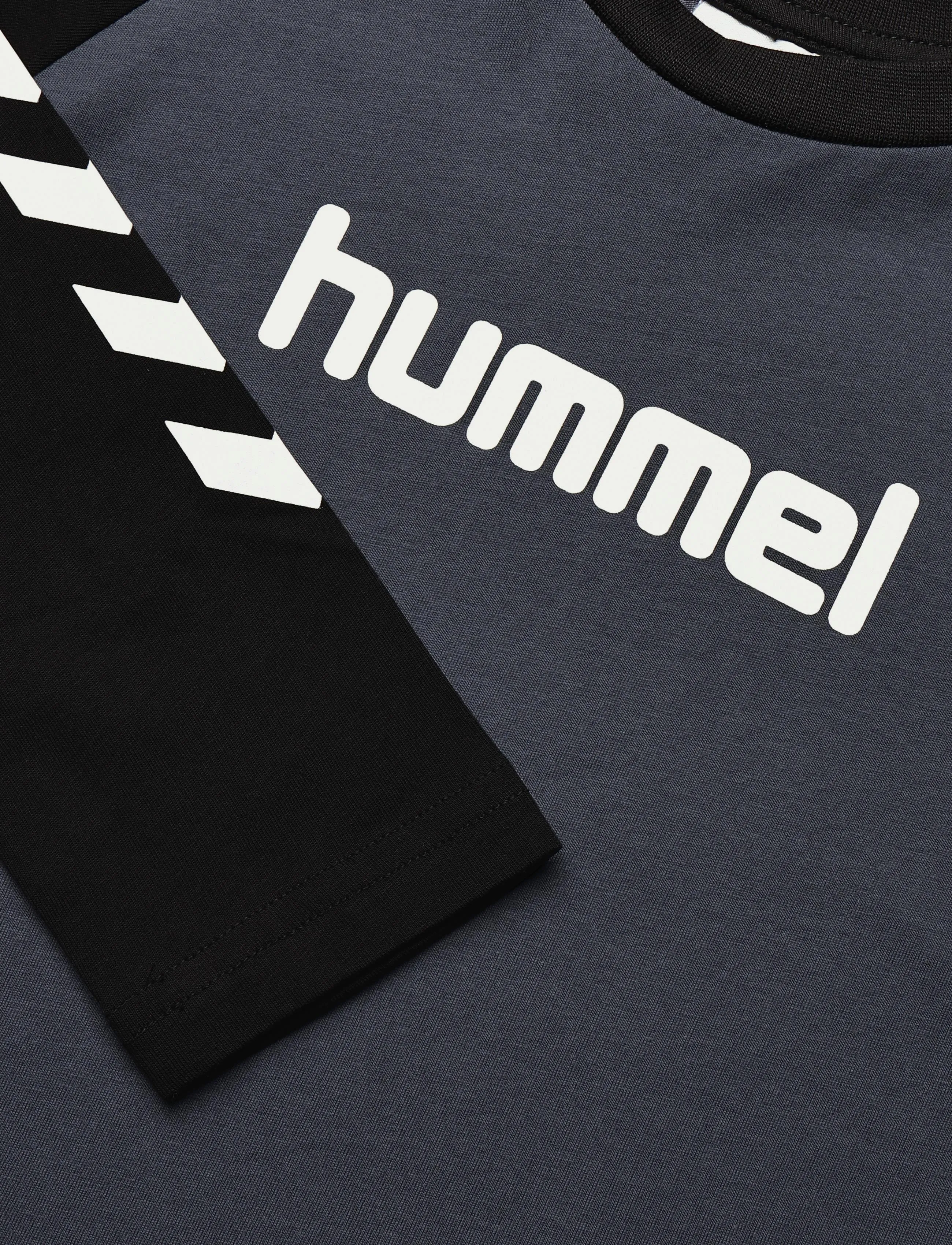 Hummel - hmlJR LOGO T-SHIRT L/S - langärmelig - ombre blue - 2