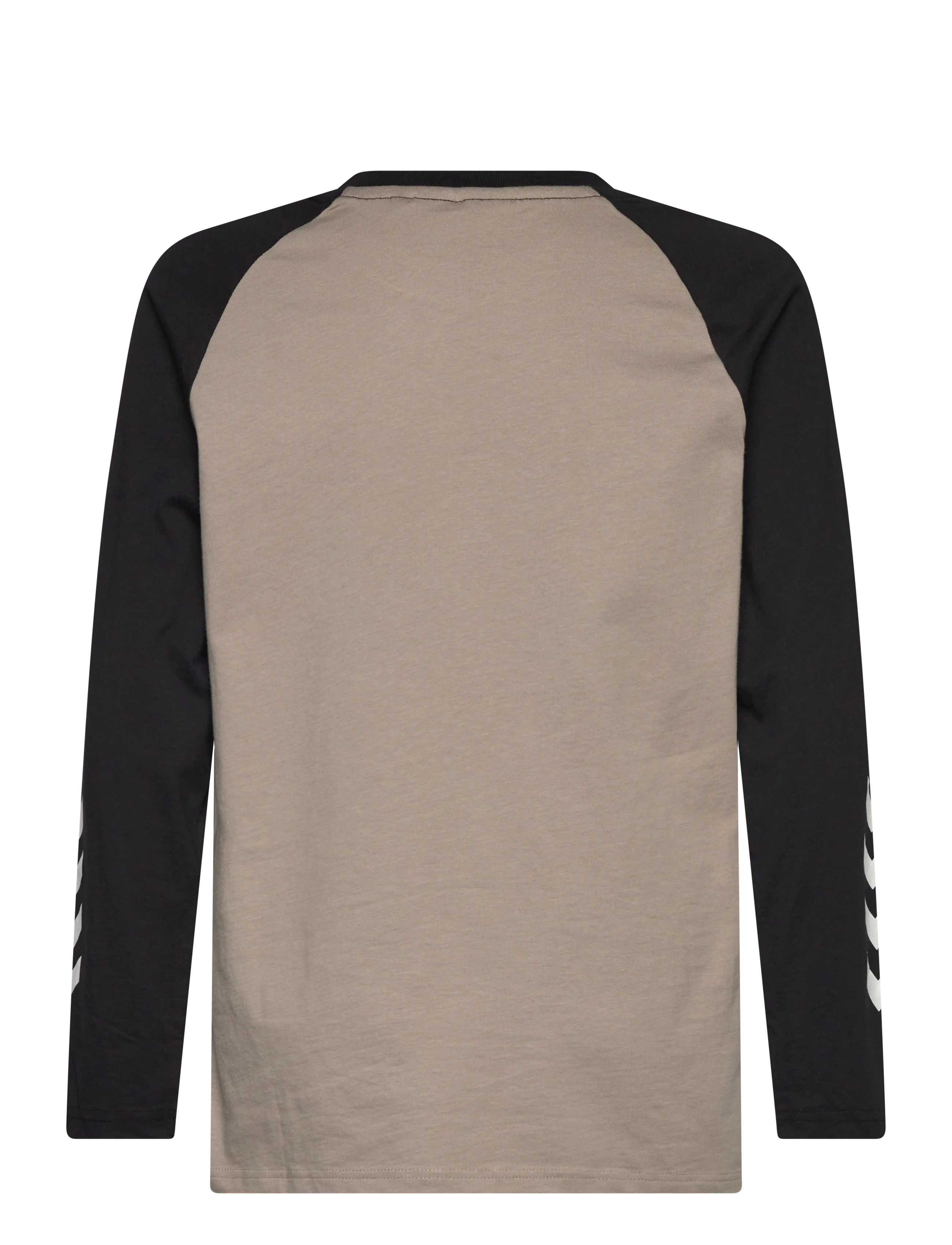 Hummel - hmlJR LOGO T-SHIRT L/S - langærmede t-shirts - rock ridge - 1