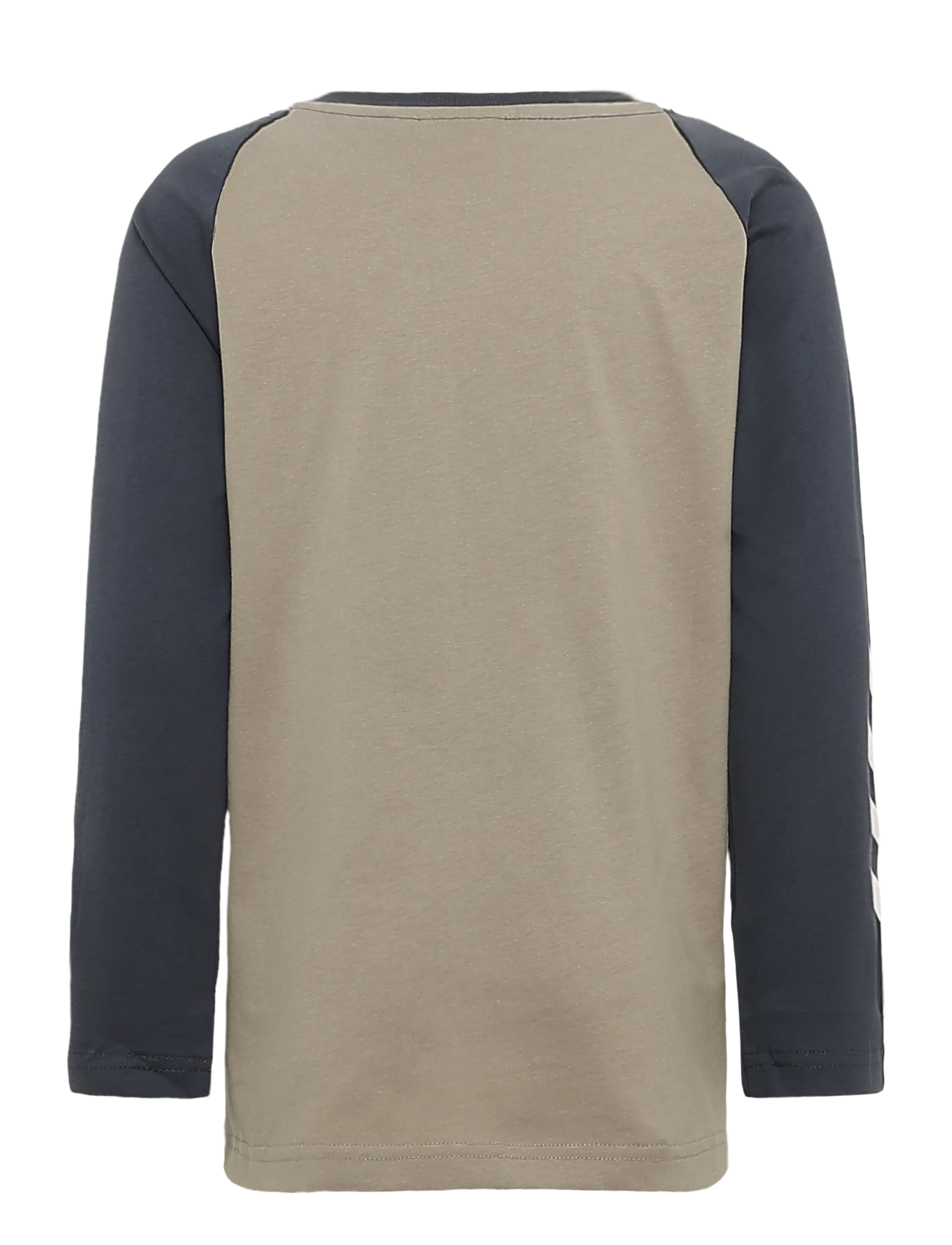 Hummel - hmlJR LOGO T-SHIRT L/S - pikkade varrukatega t-särgid - vintage khaki - 1
