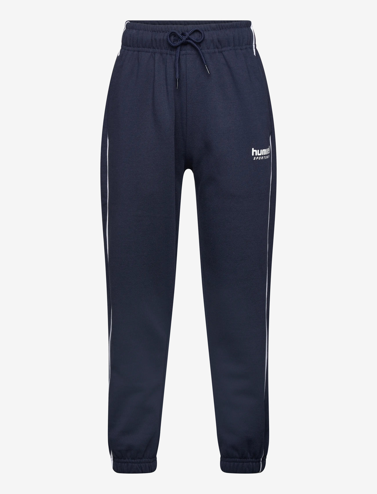Hummel - hmlJR LOOSE SWEATPANT PIPING - dressipüksid - dress blues - 0