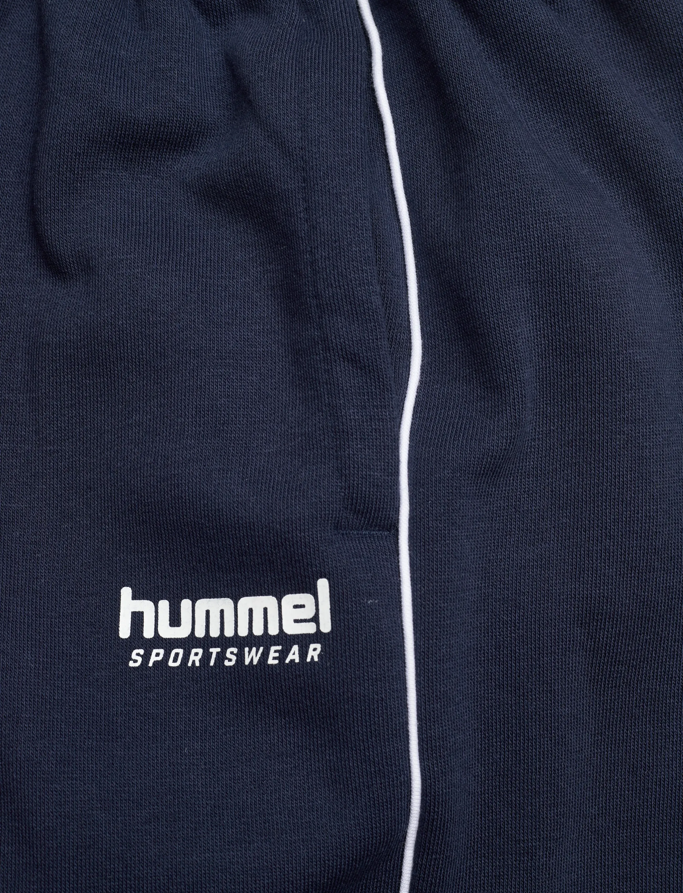 Hummel - hmlJR LOOSE SWEATPANT PIPING - jogginghosen - dress blues - 2