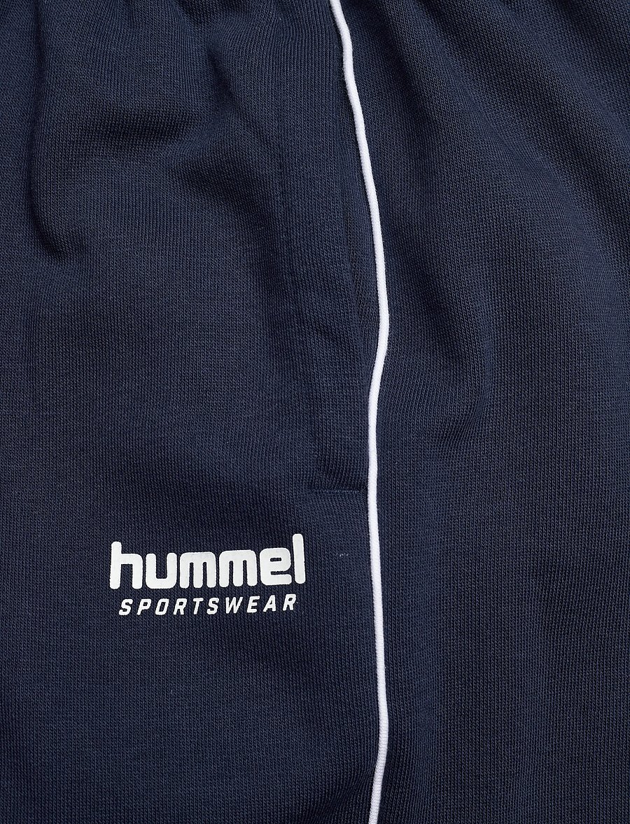 Hummel - hmlJR LOOSE SWEATPANT PIPING - jogginghosen - dress blues - 2
