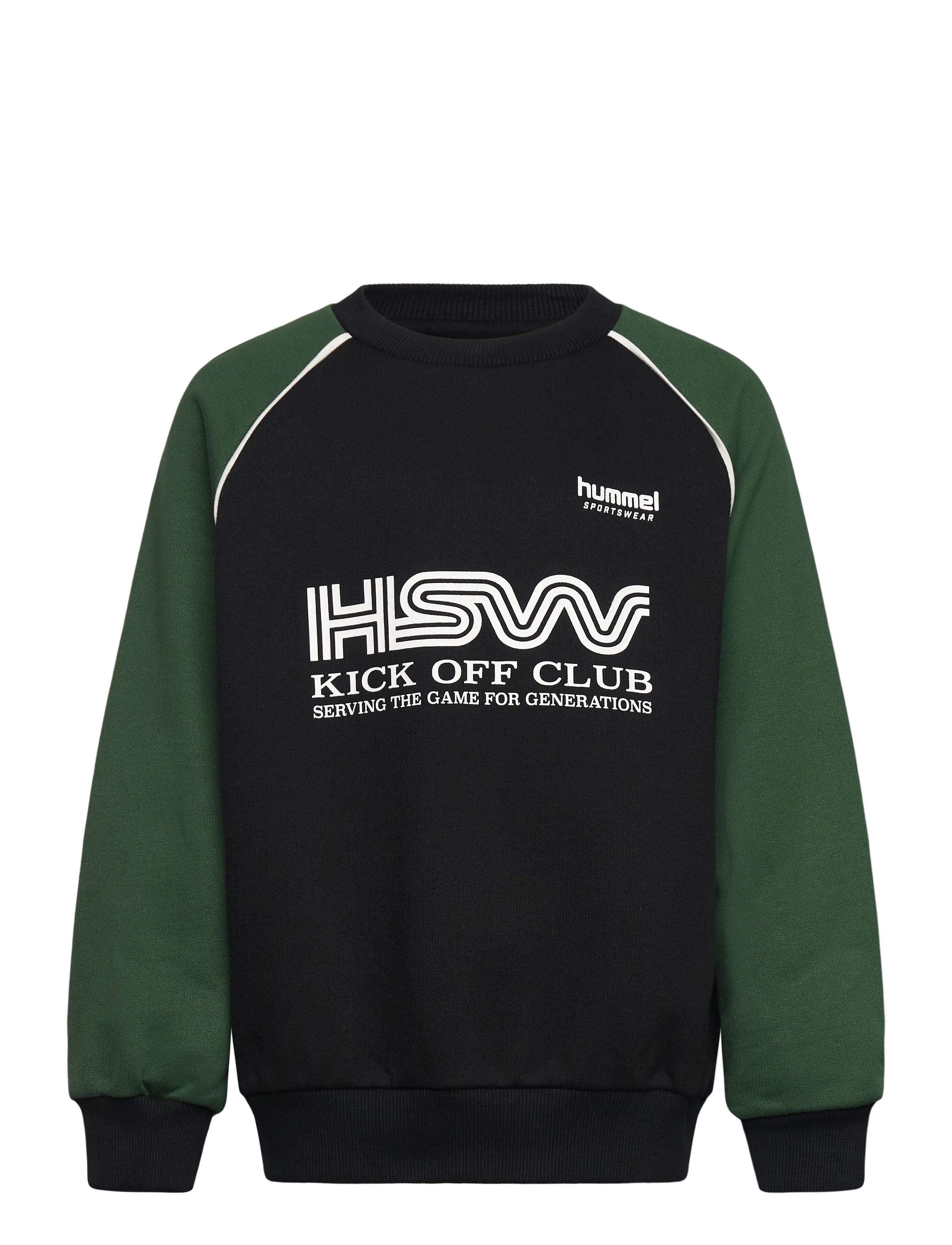 Hummel Hmljr Oversized Crew Hsw, 122/128, Sweatshirts & Hoodies, Schwarz - Sweatshirts, Kinder
