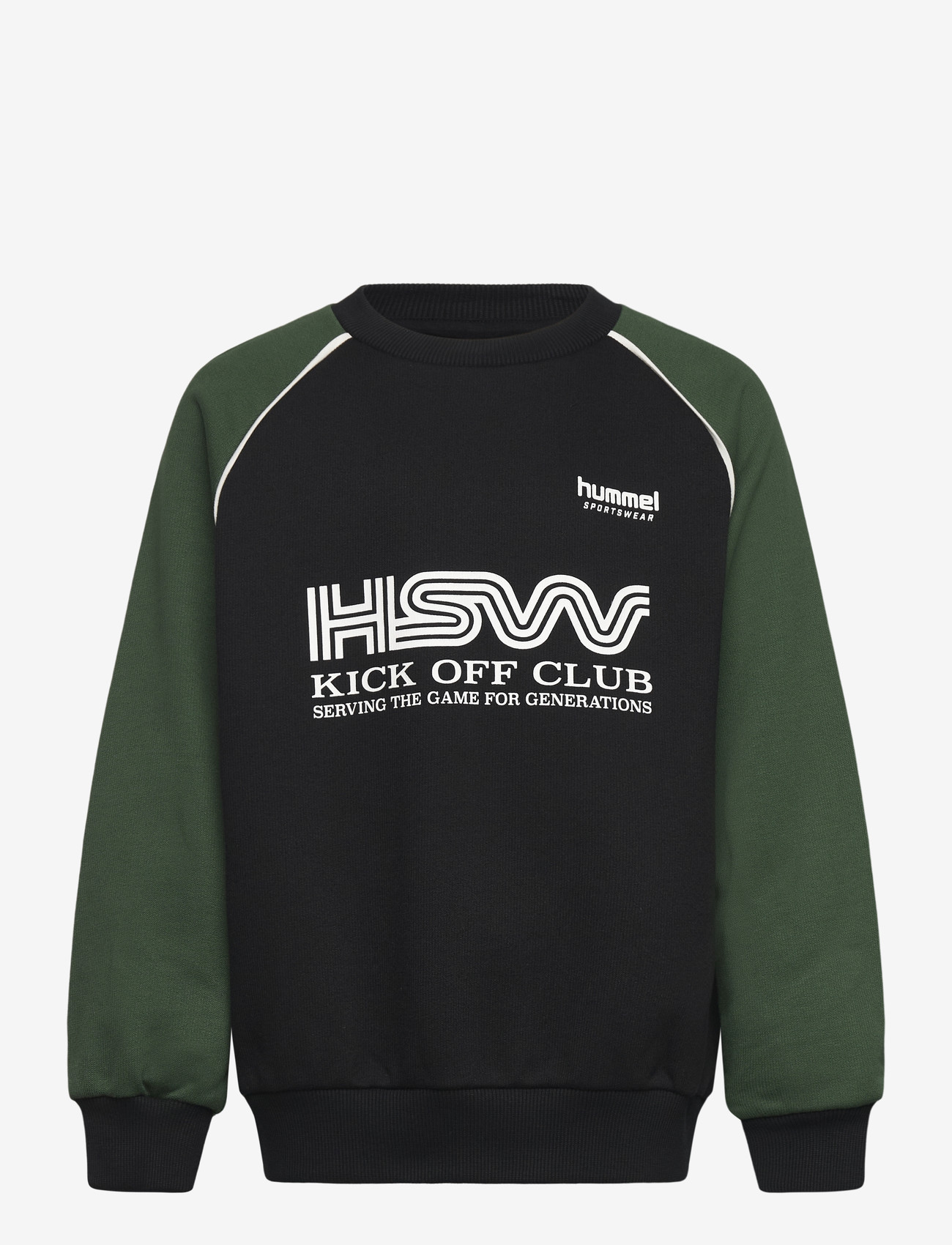 Hummel - hmlJR OVERSIZED CREW HSW - dressipluusid - dark green - 0