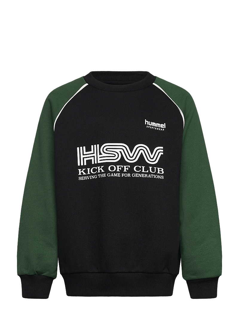 Hummel - hmlJR OVERSIZED CREW HSW - dressipluusid - dark green - 0