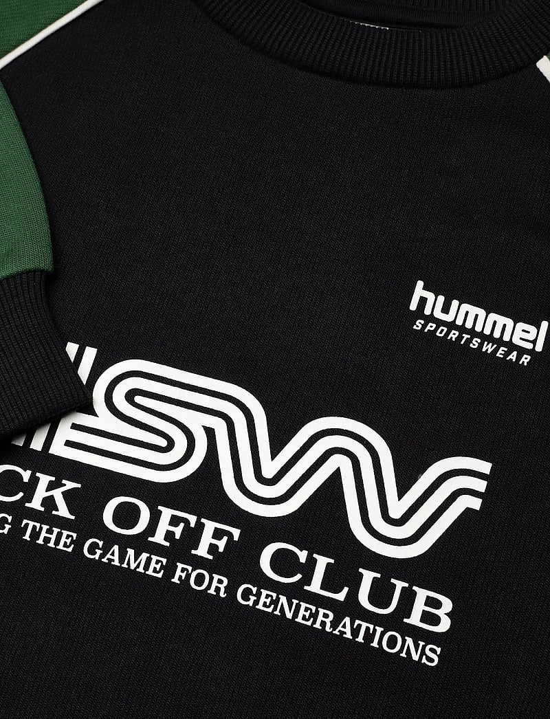 Hummel - hmlJR OVERSIZED CREW HSW - dressipluusid - dark green - 2