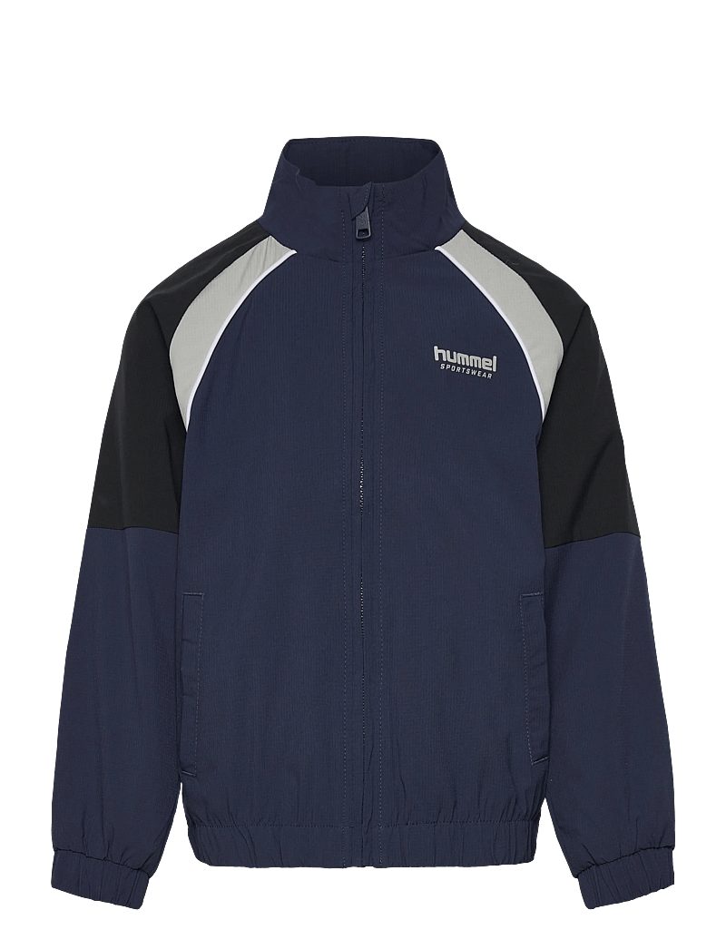 Hummel - hmlJR LOOSE TRACKSUIT ZIP JACKET - dressipluusid - dress blues - 0