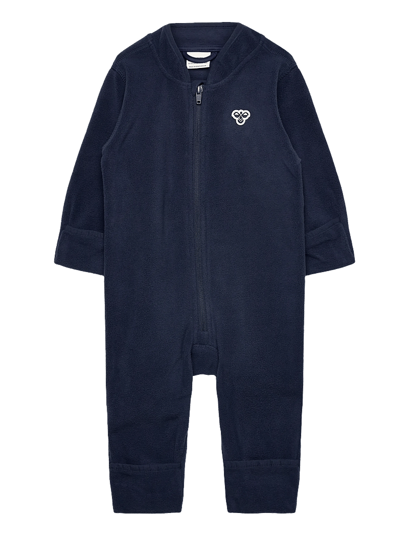 Hummel - hmlMINI FLEECE ZIP SUIT BEE - langerma - dress blues - 0