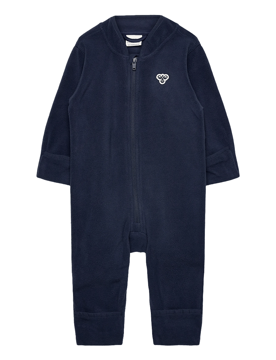Hummel - hmlMINI FLEECE ZIP SUIT BEE - langærmede heldragter - dress blues - 0