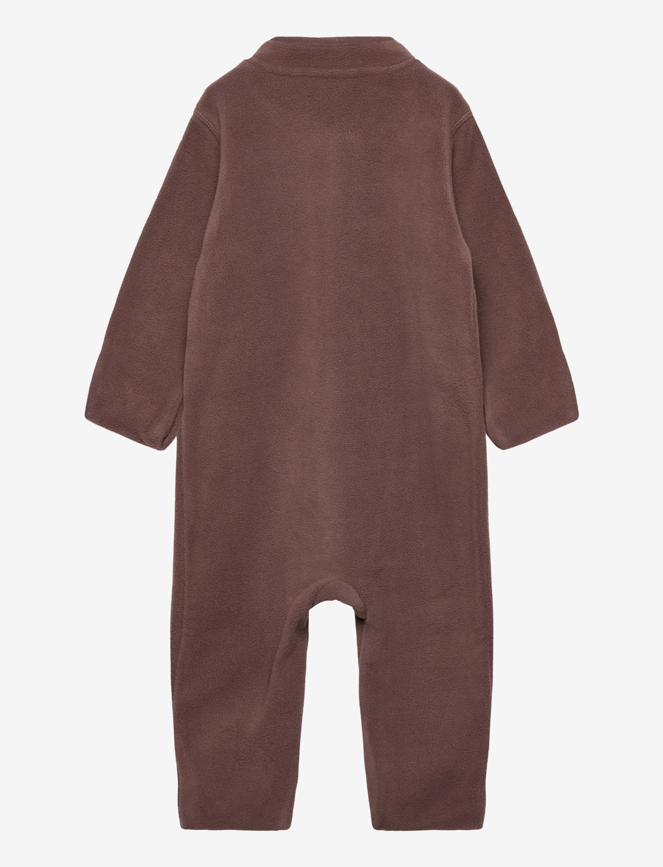 Hummel - hmlMINI FLEECE ZIP SUIT BEE - långärmade bodysuits - peppercorn - 1