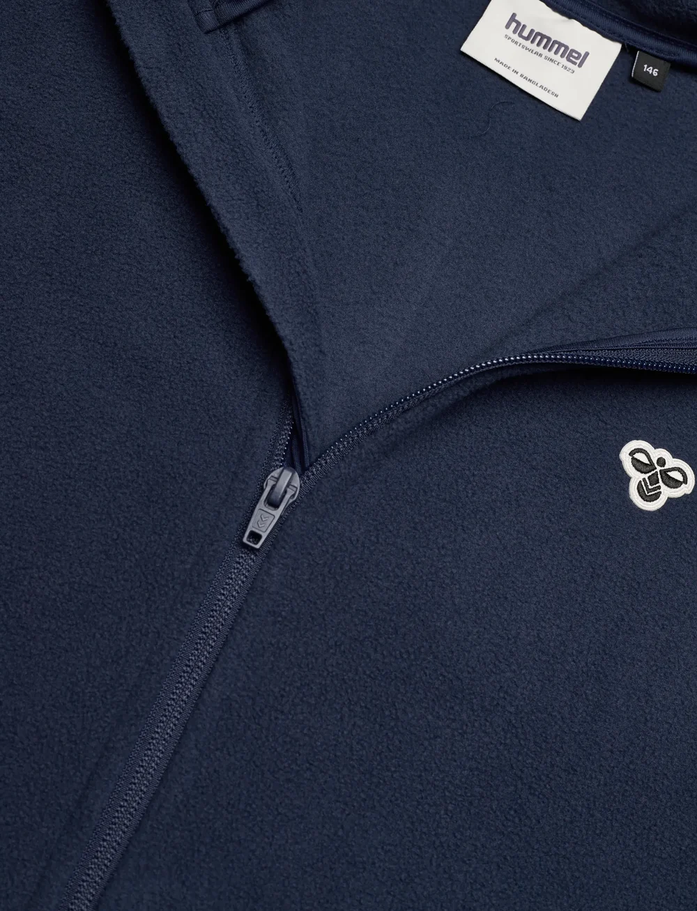 Hummel - hmlJR FLEECE ZIP JACKET BEE - isolierte jacken - dress blues - 2