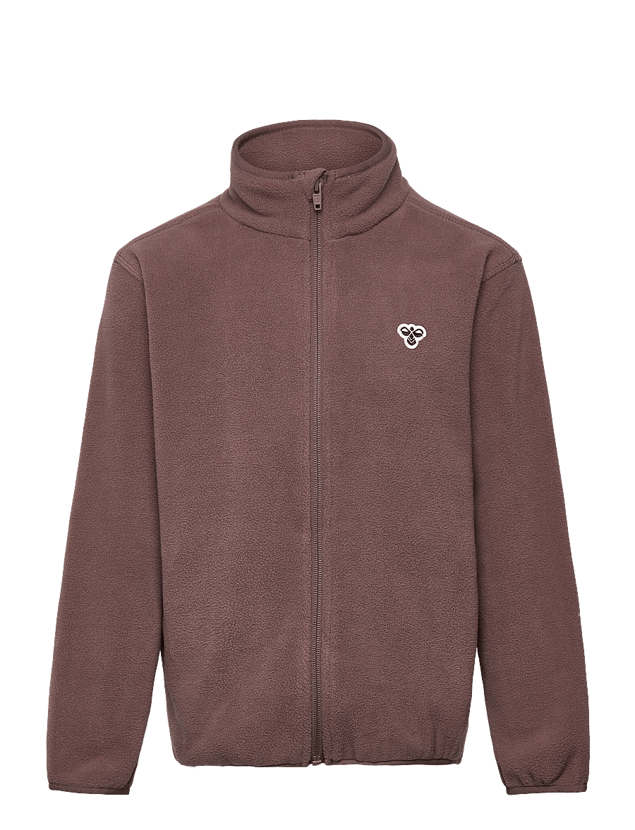 Hummel - hmlJR FLEECE ZIP JACKET BEE - isolierte jacken - peppercorn - 0