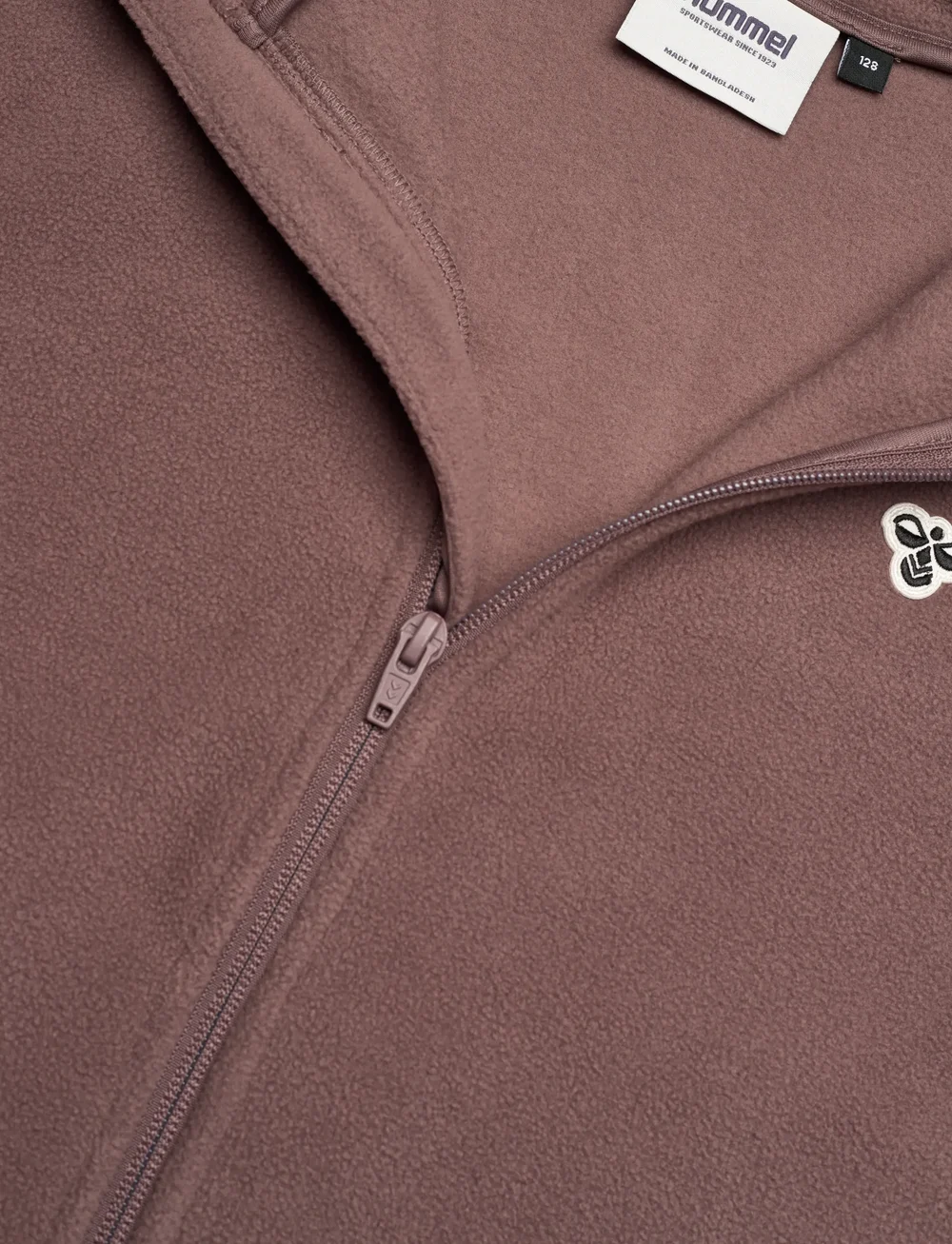 Hummel - hmlJR FLEECE ZIP JACKET BEE - isolierte jacken - peppercorn - 2