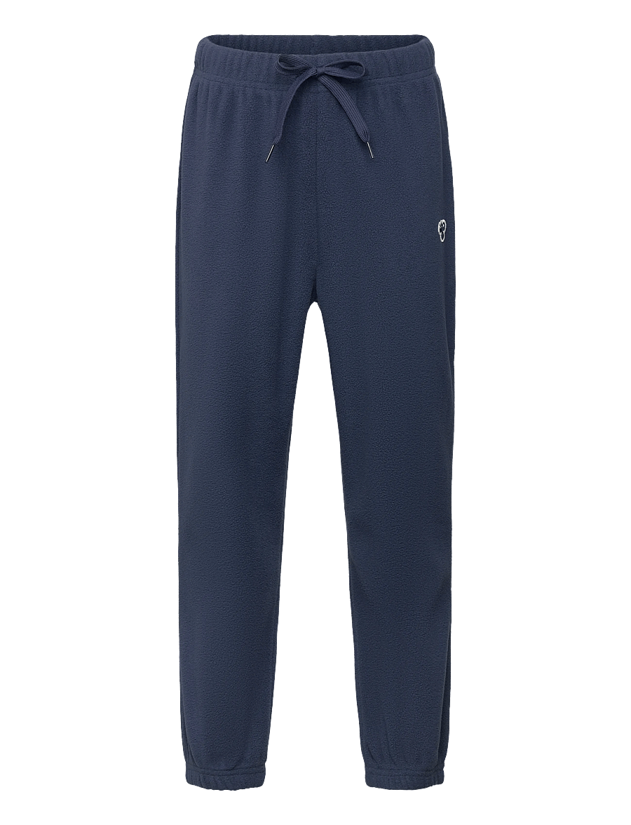 Hummel - hmlJR FLEECE PANTS BEE - trainingsbroek - dress blues - 0