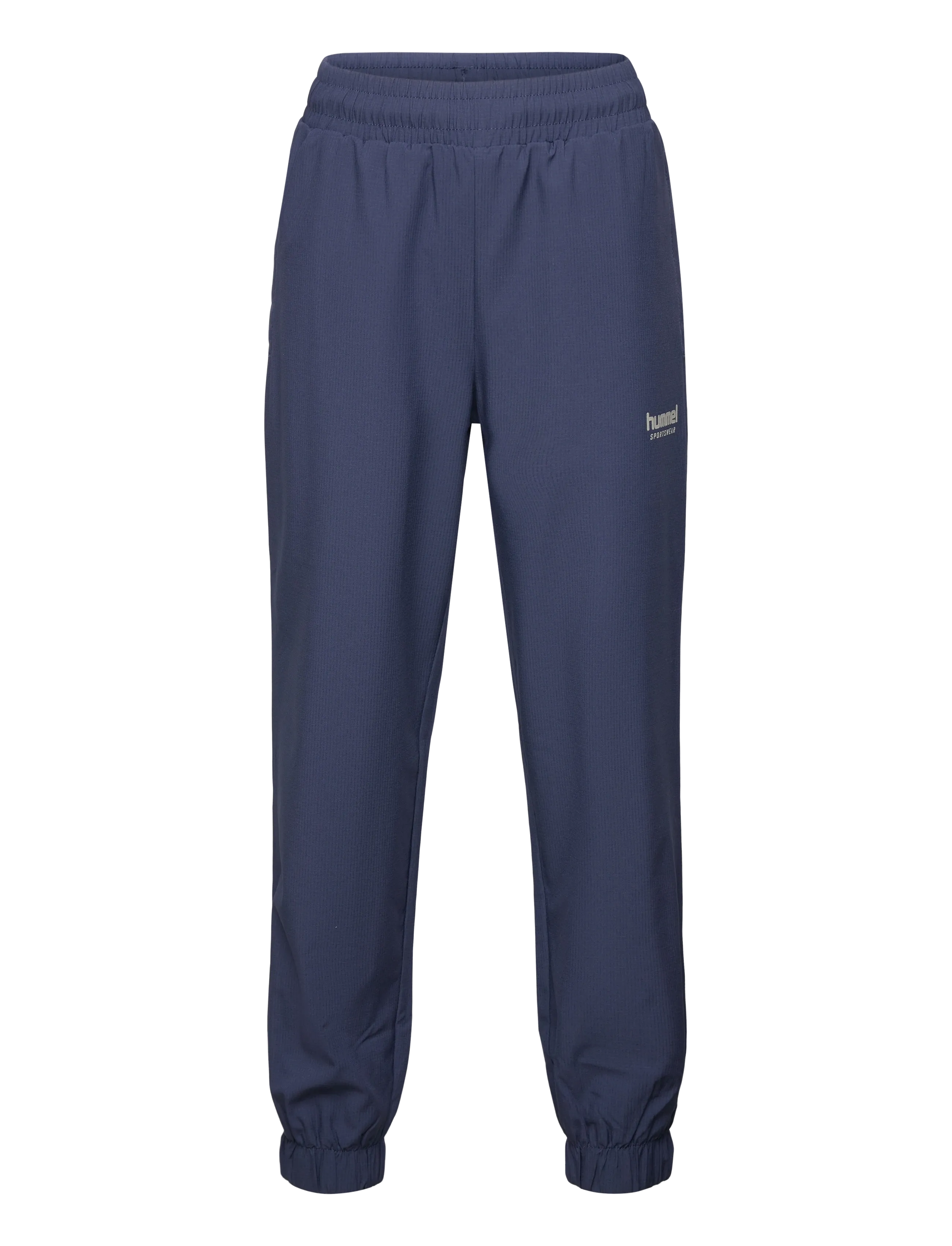 Hummel Hmljr Loose Tracksuit Pants, Børn, Løse Træningsbukser, Blå, Str: 140