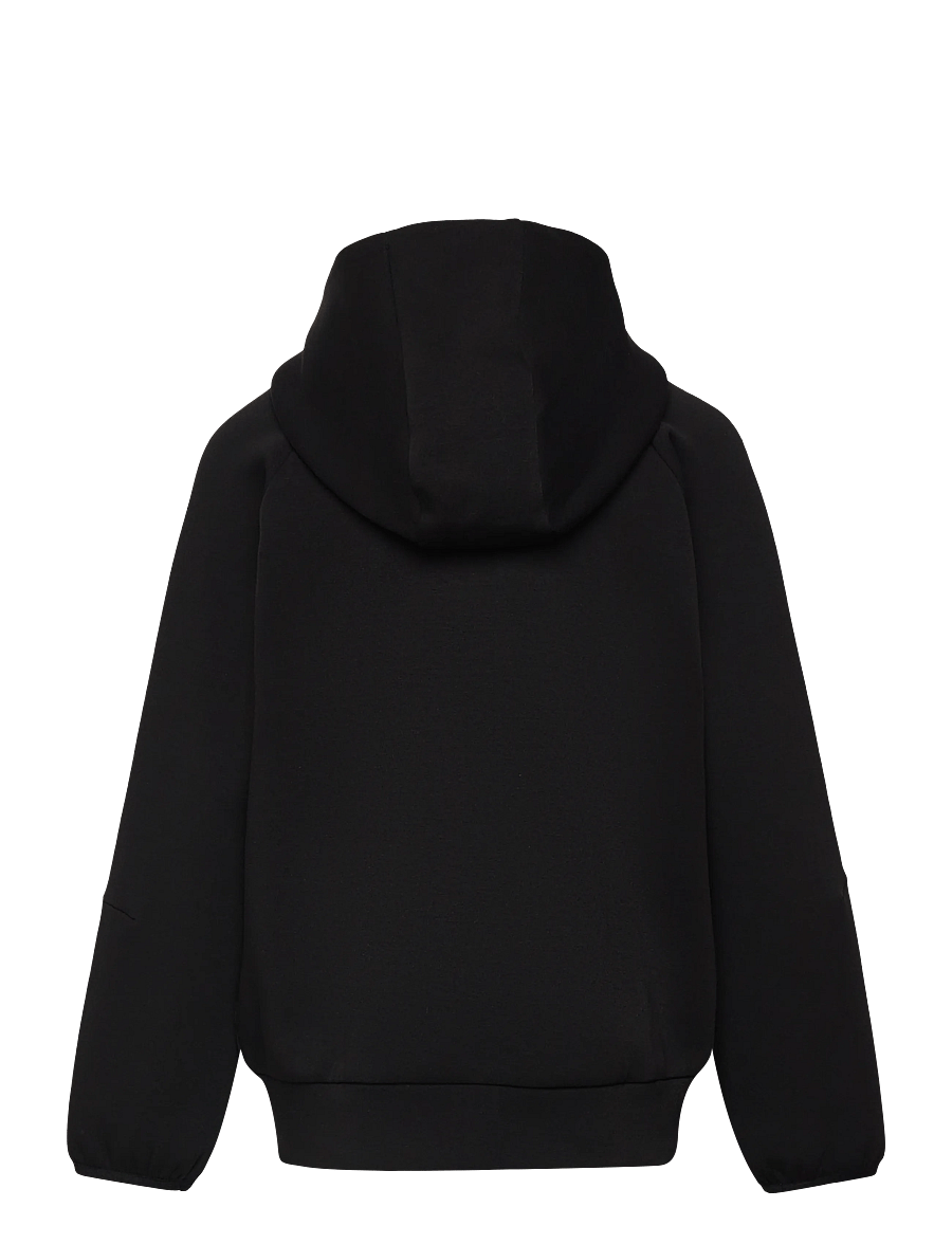 Hummel - hmlJR TECH FLEECE ZIP HOODIE - bluzy z kapturem - black - 1