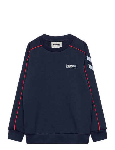 Hummel hmlJR INTERLOCK CREWNECK - Sweatshirts - DRESS BLUES / navy