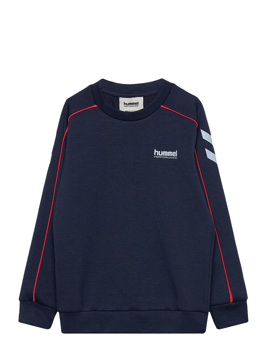 Hummel - hmlJR INTERLOCK CREWNECK - sweatshirts - dress blues - 0