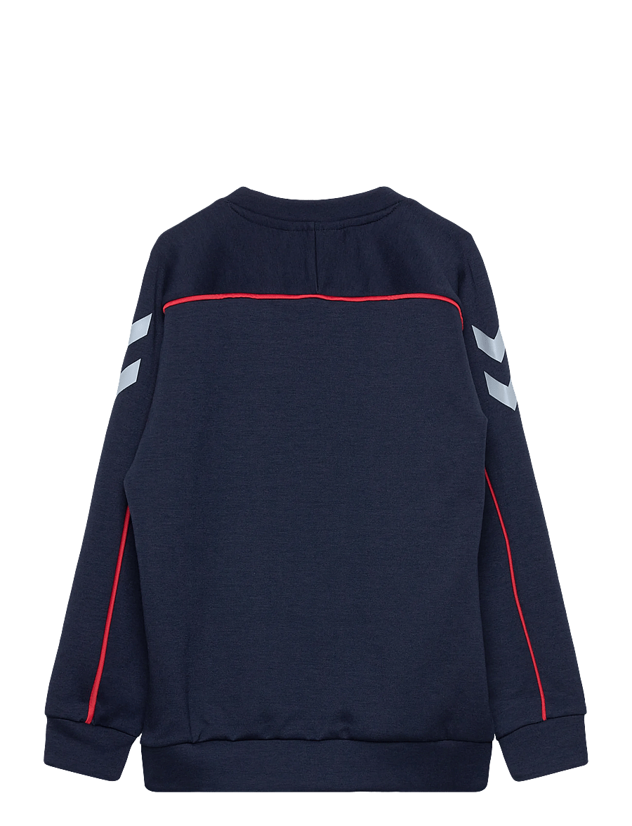 Hummel - hmlJR INTERLOCK CREWNECK - sweatshirts - dress blues - 1
